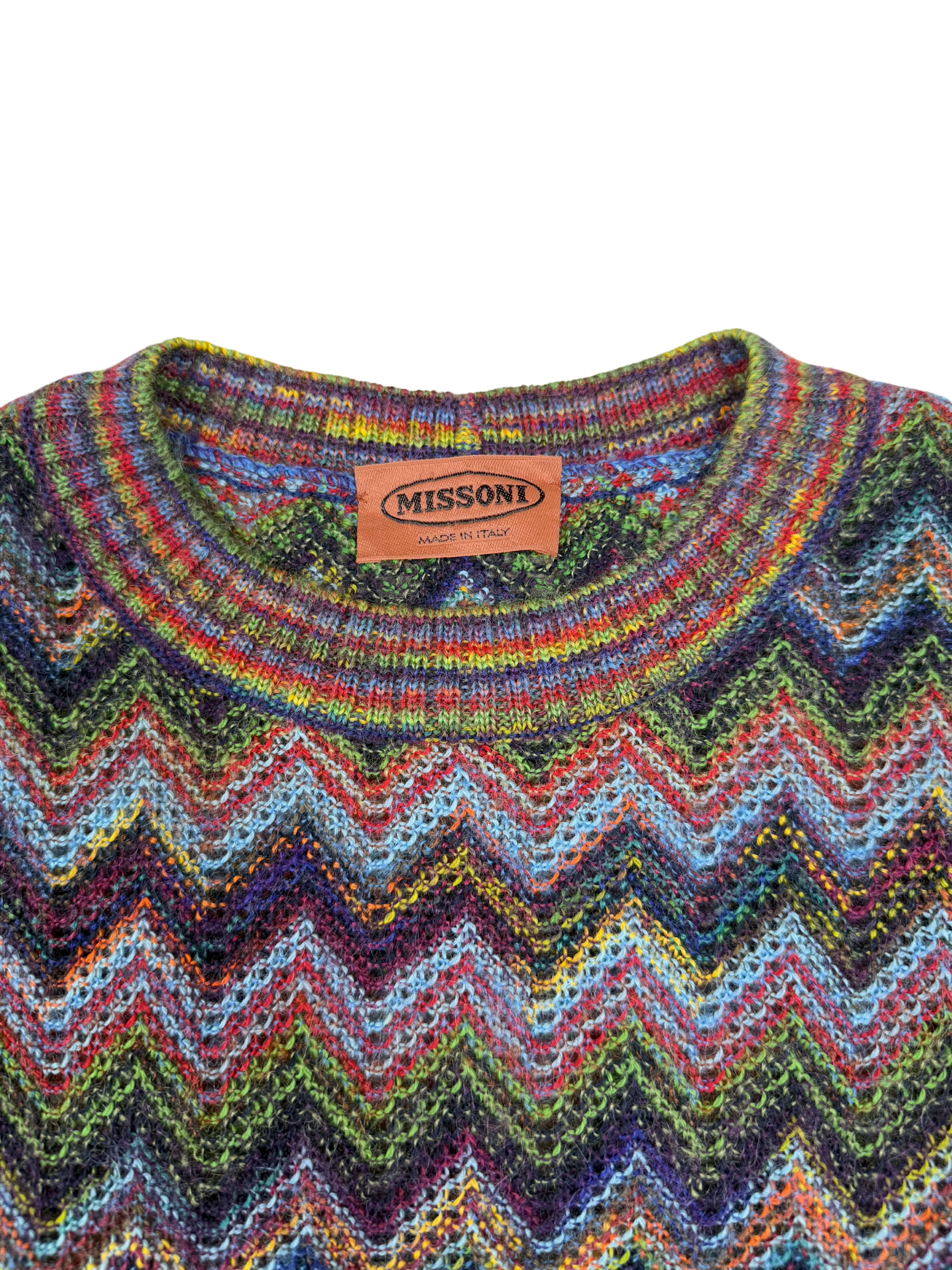 Missoni Zig-Zag Wool Blend Jumper - Multi Missoni