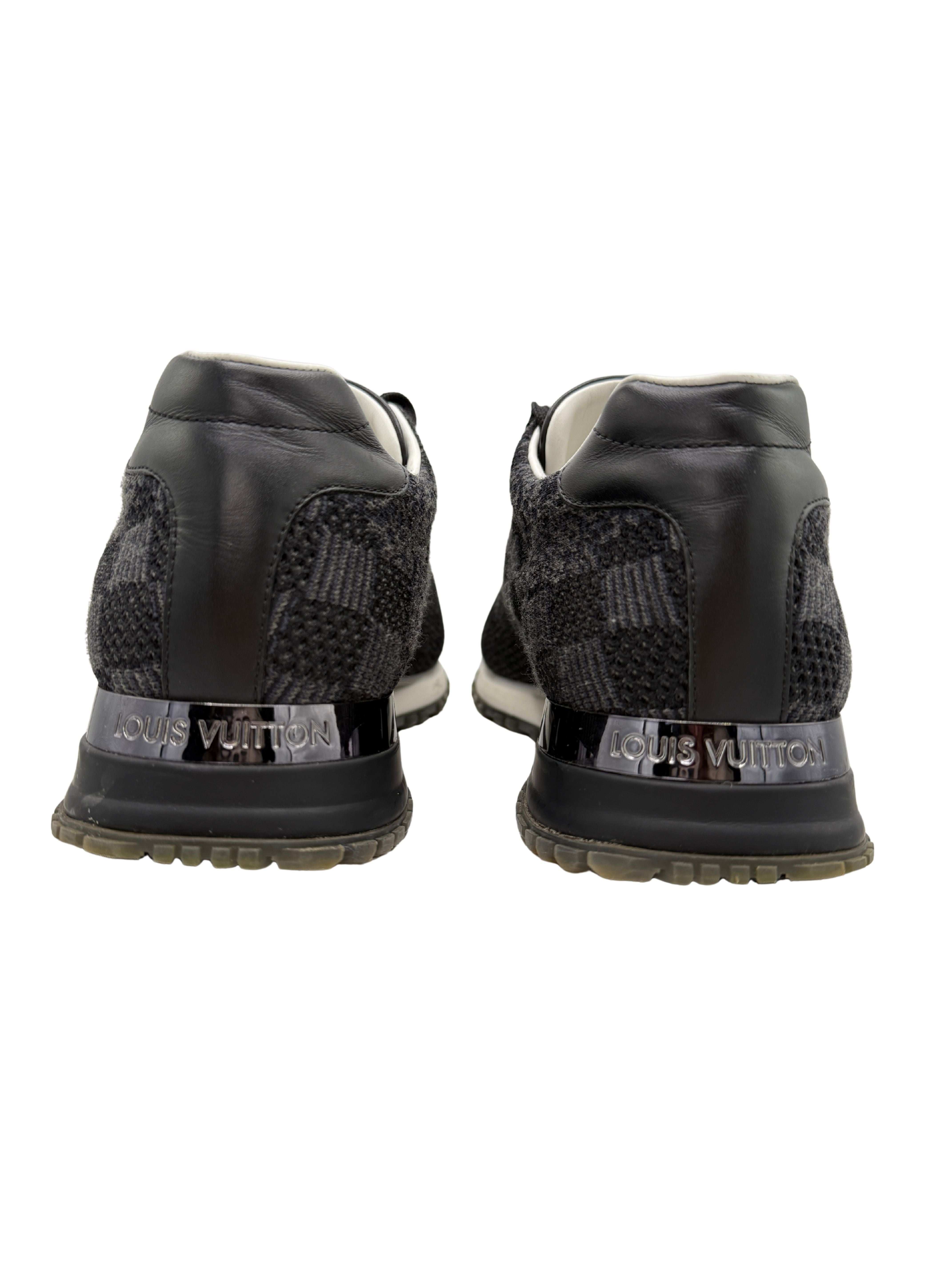 Louis Vuitton Damier Run Away Trainer - Black Louis Vuitton