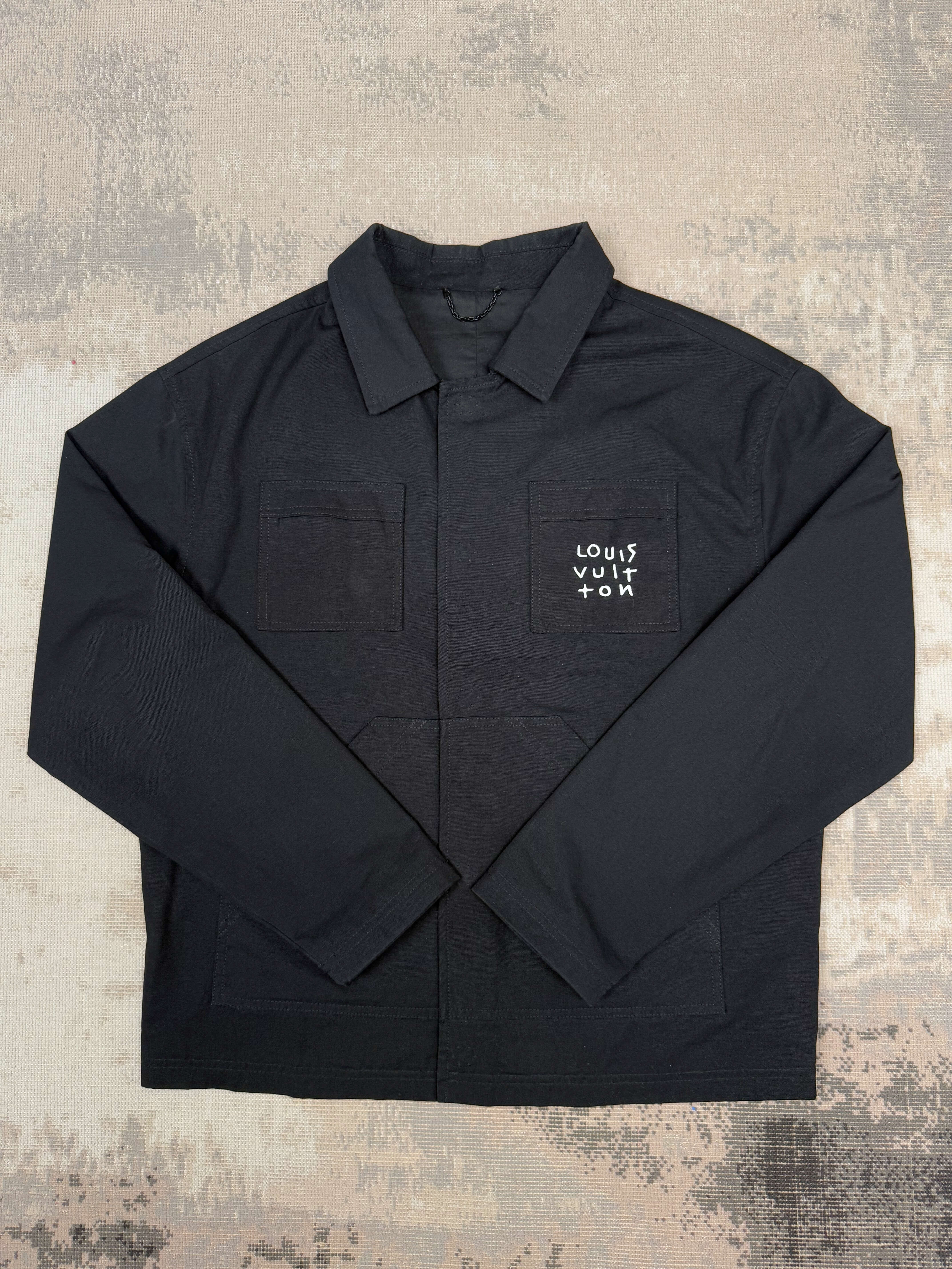 Louis Vuitton Scatter Logo Jacket - Black Louis Vuitton