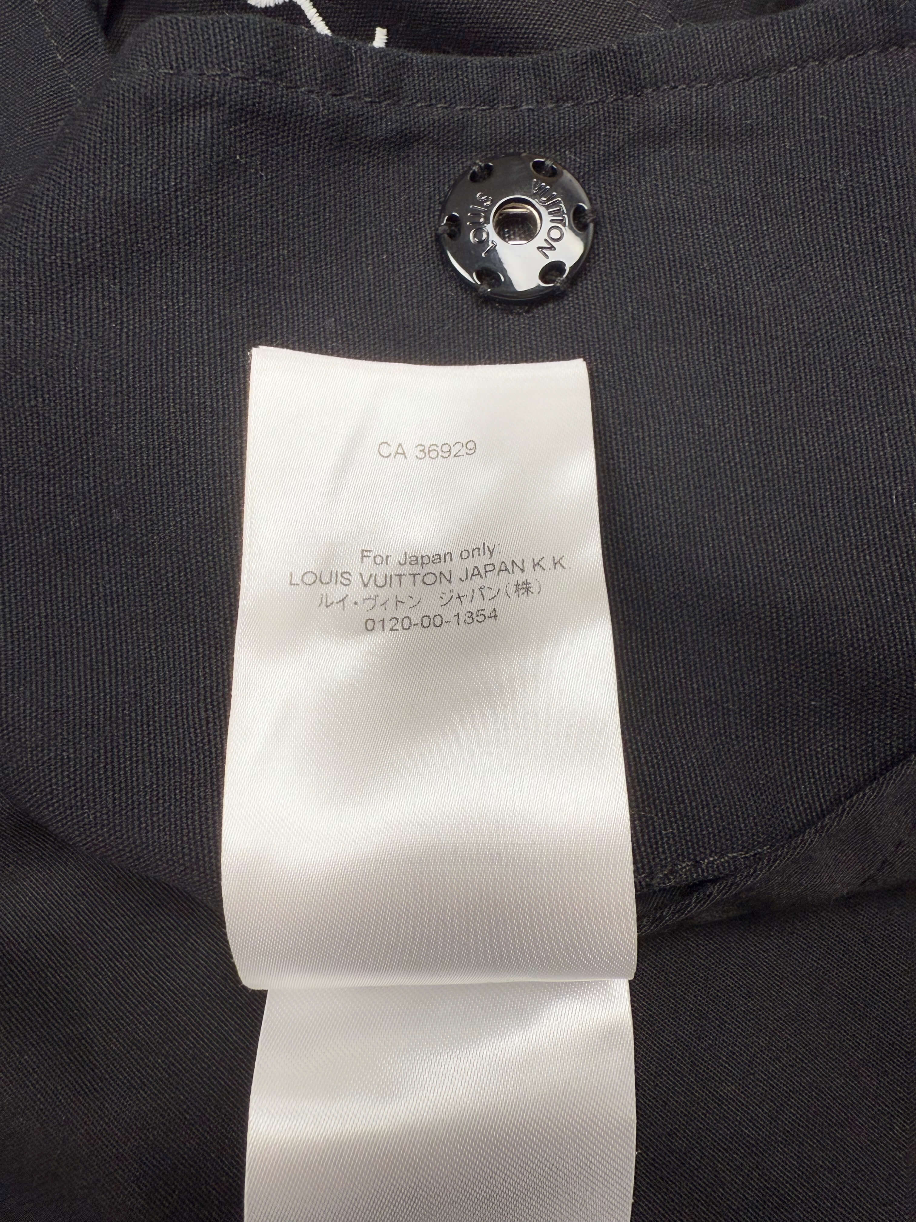 Louis Vuitton Scatter Logo Jacket - Black Louis Vuitton