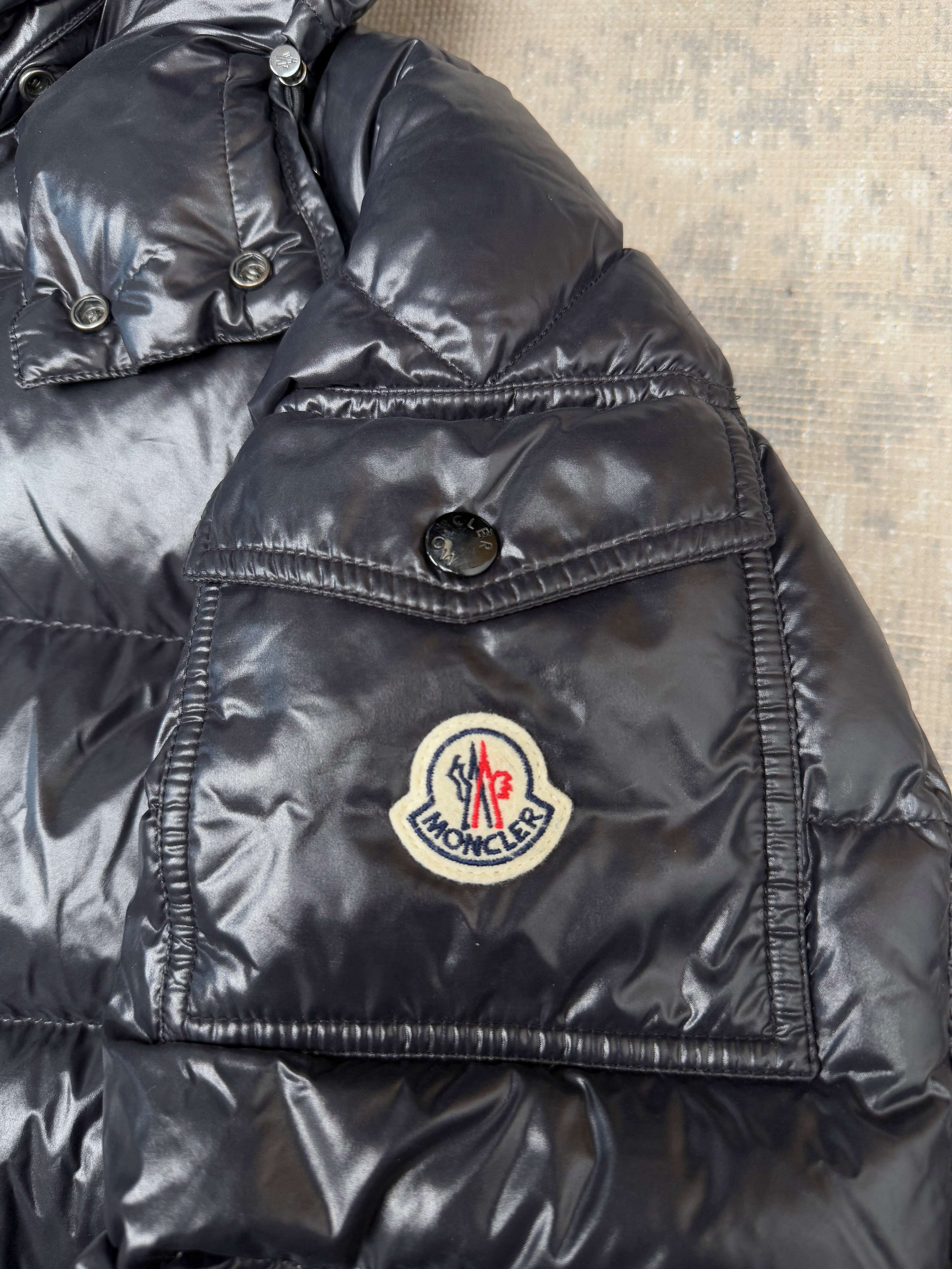 Moncler Maya Coat - Black Moncler
