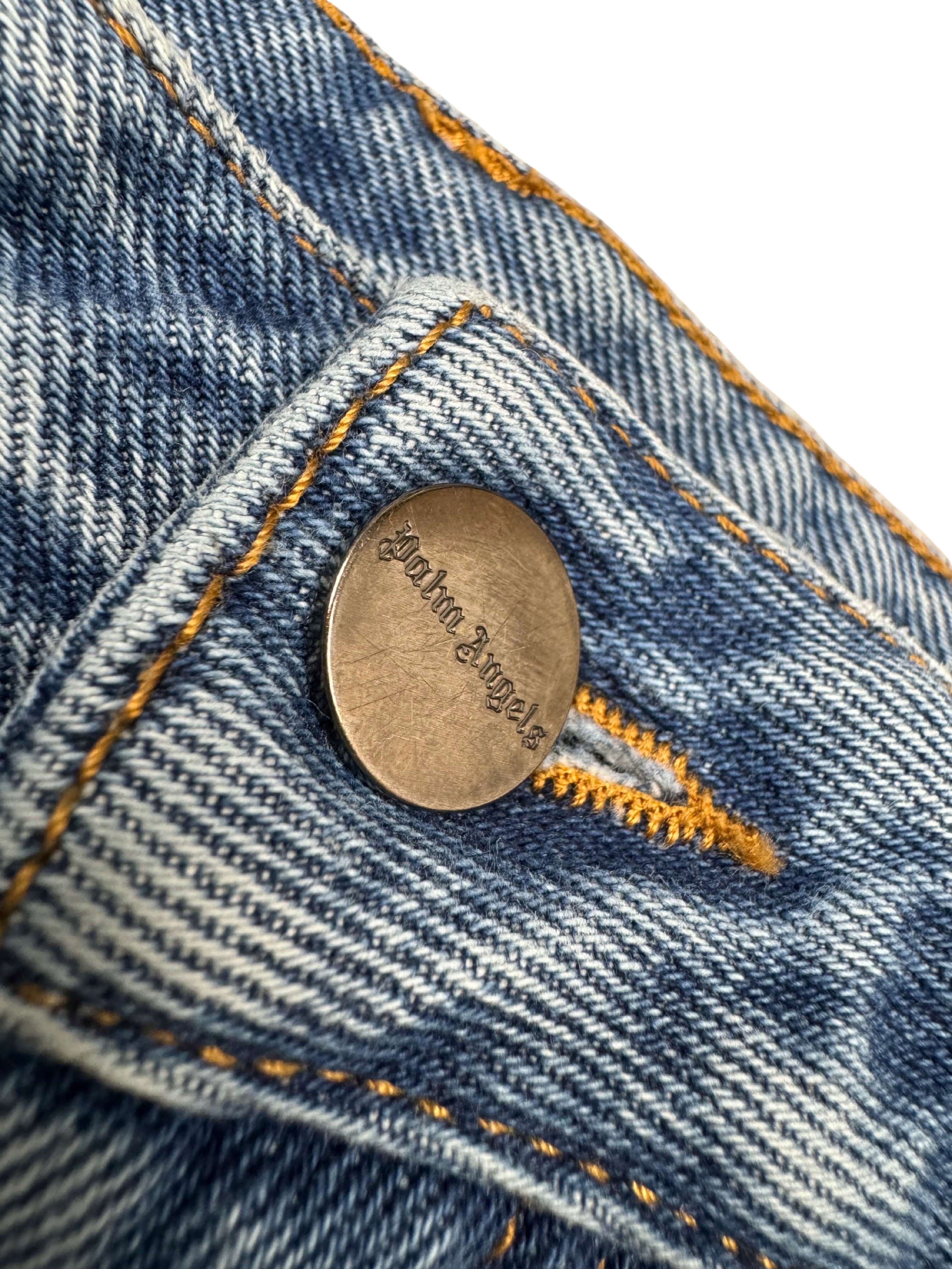 Palm Angels Side-Stripe Jeans