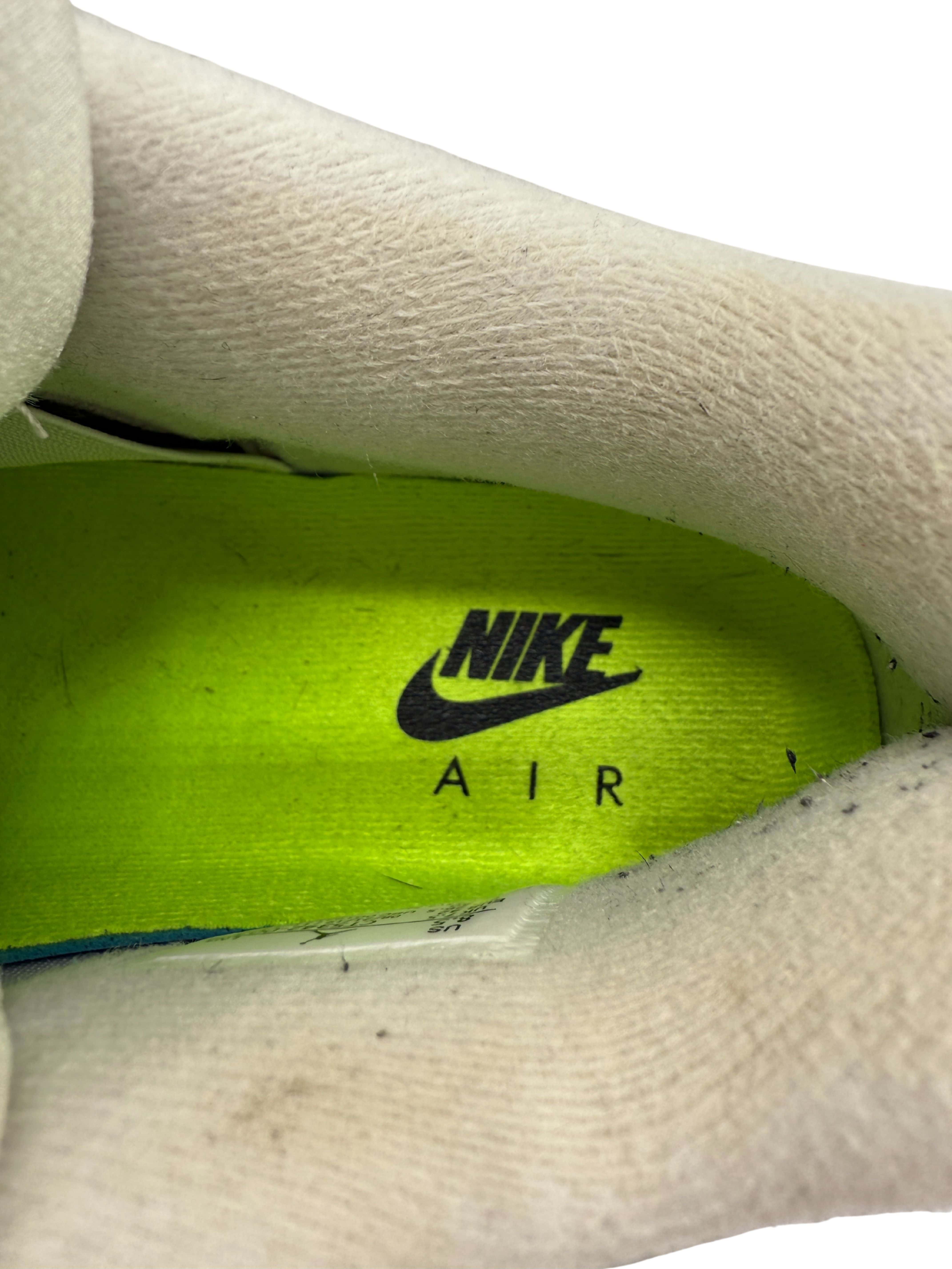 Nike Air Jordan 4 Neon 95 Trainer - Grey Nike