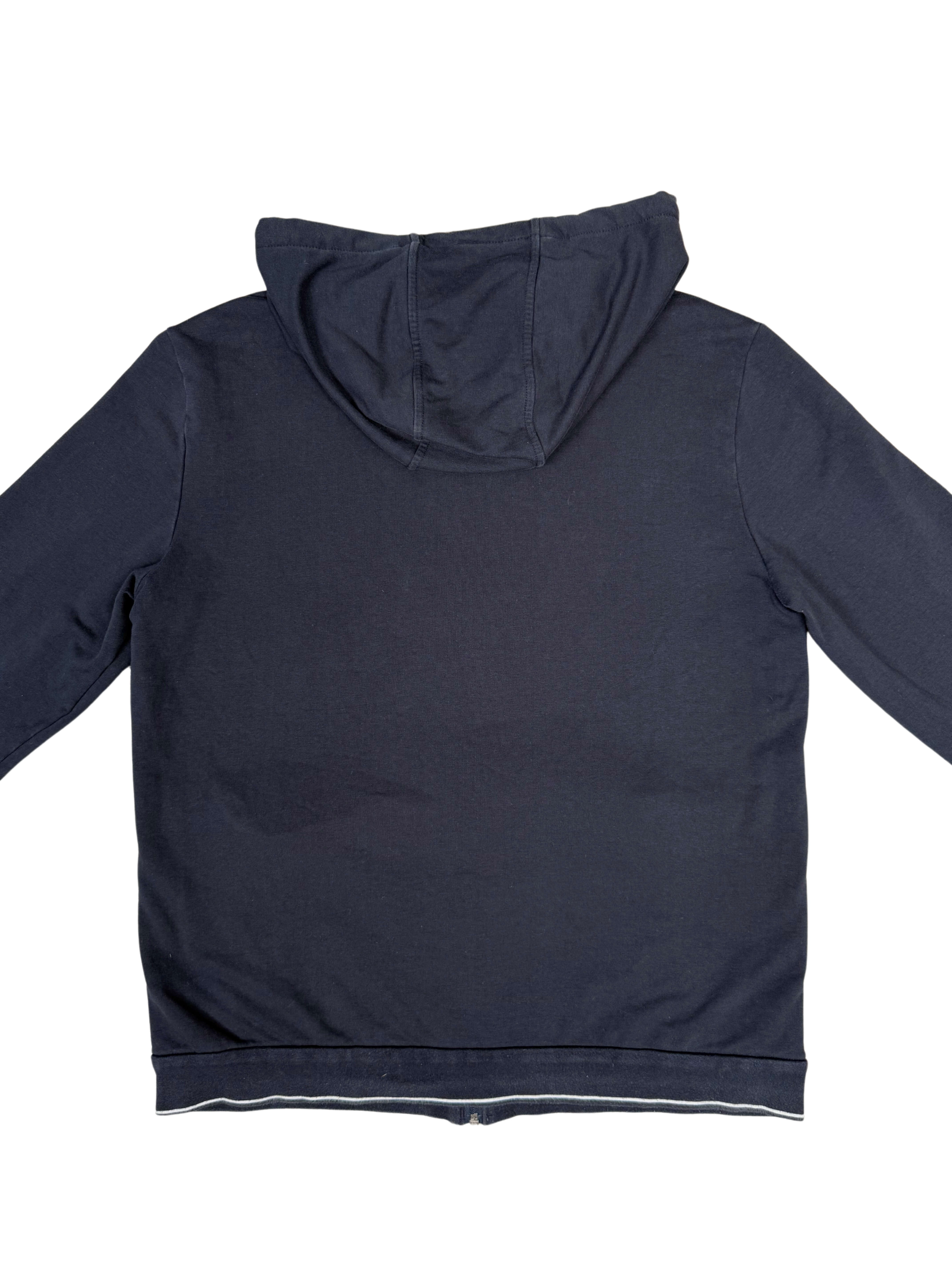 Armani Exchange Zip-Up Hoodie - Navy