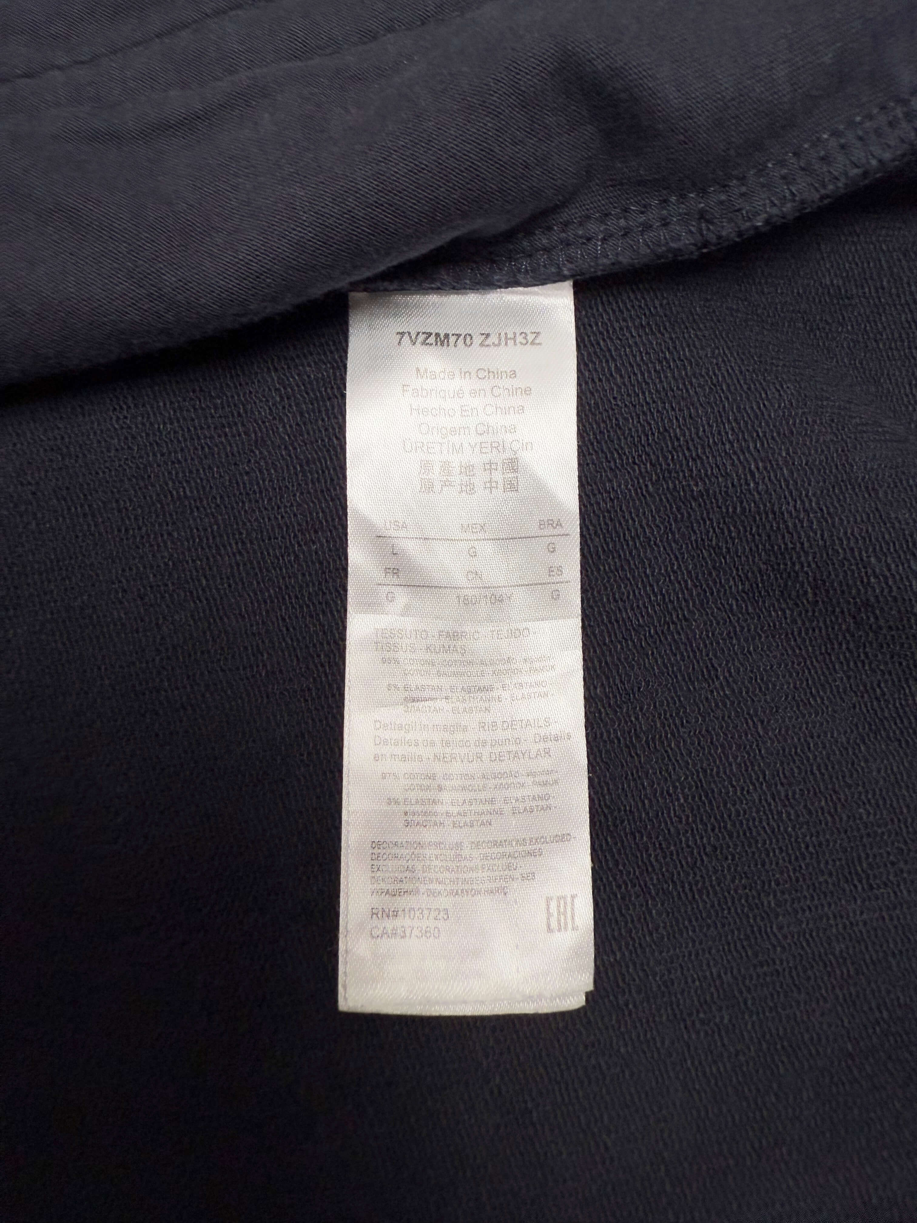 Armani Exchange Zip-Up Hoodie - Navy Armani