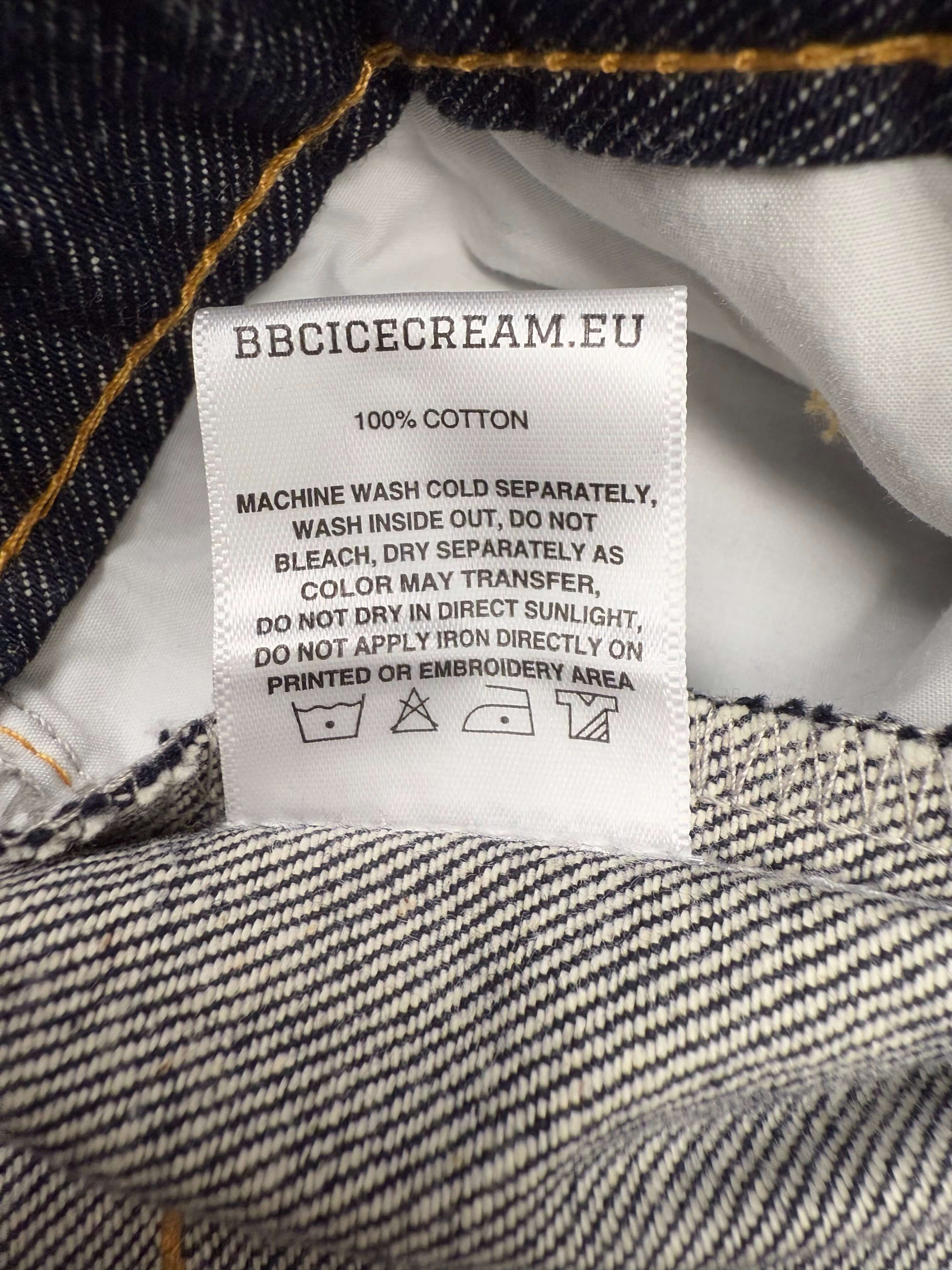 Billionaire Boys Club Ice Cream Tricolour Jeans - Blue/Grey Denim Billionaires Boys Club