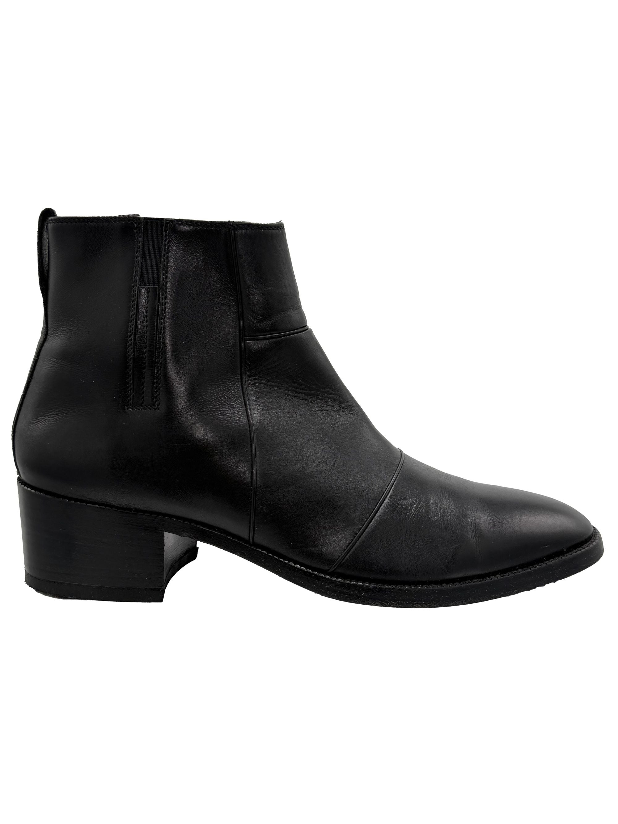 Dior Leather Boot - Black Dior