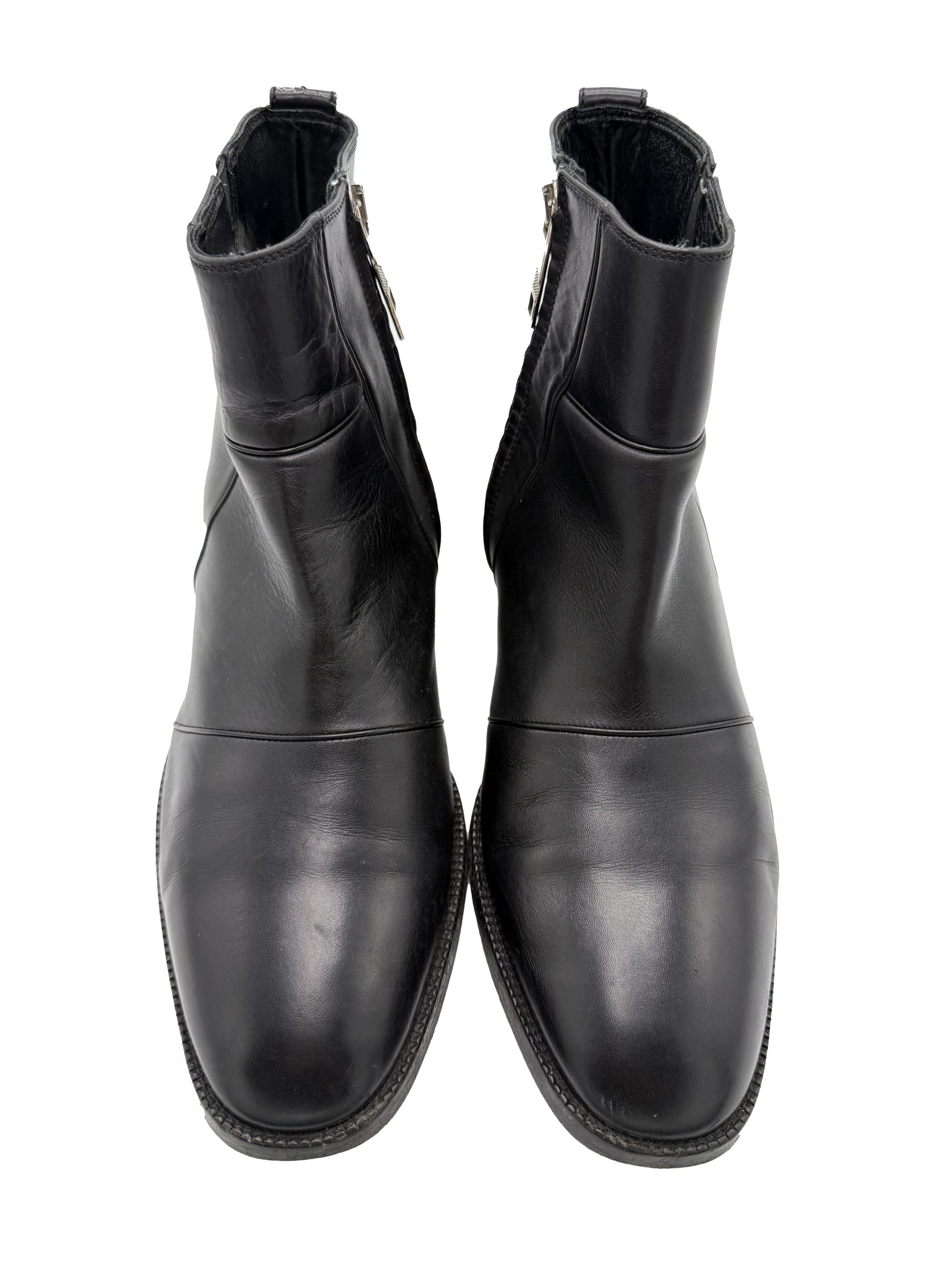 Dior Leather Boot - Black Dior