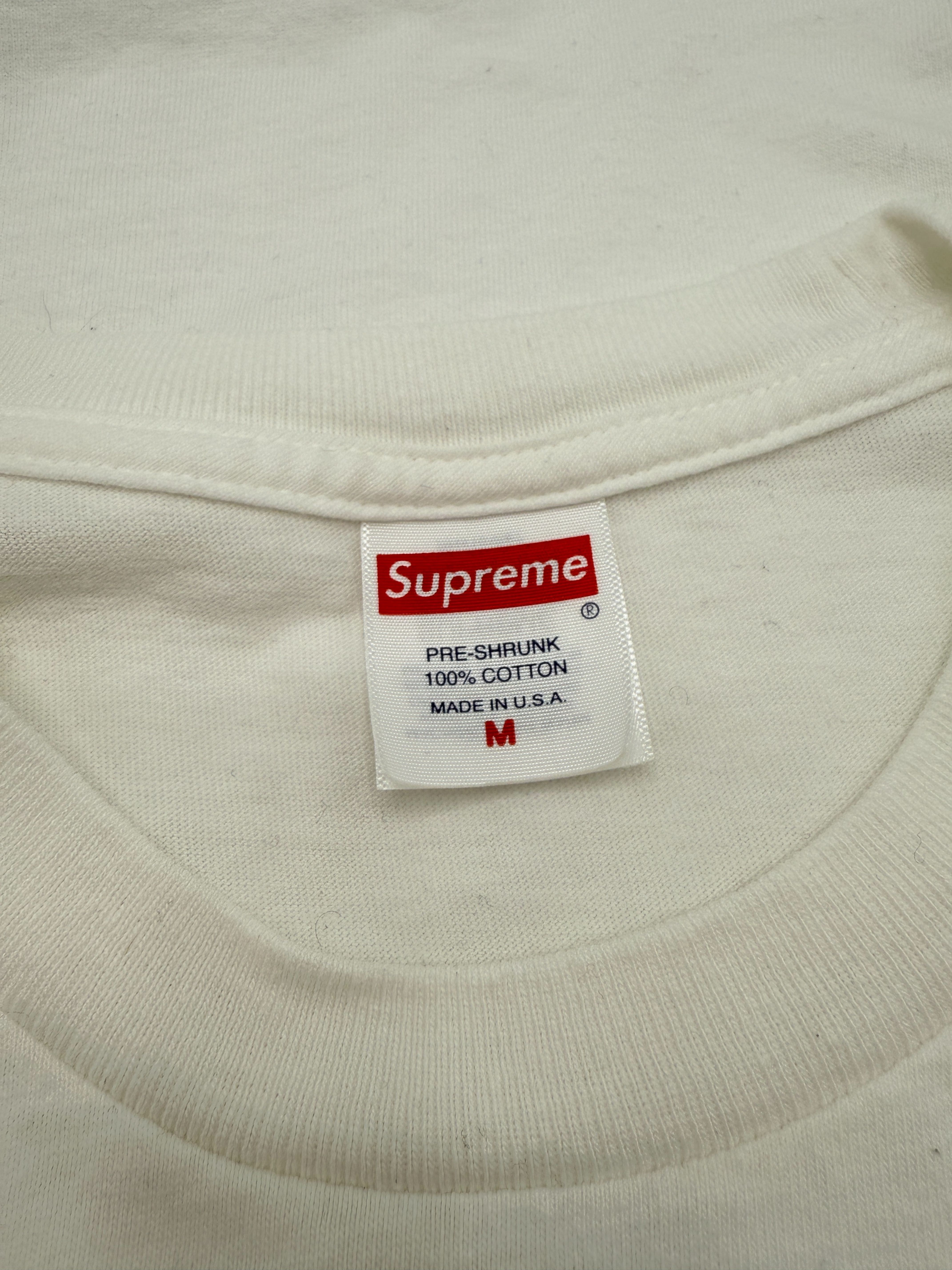 Supreme Shadow T-Shirt - White Supreme