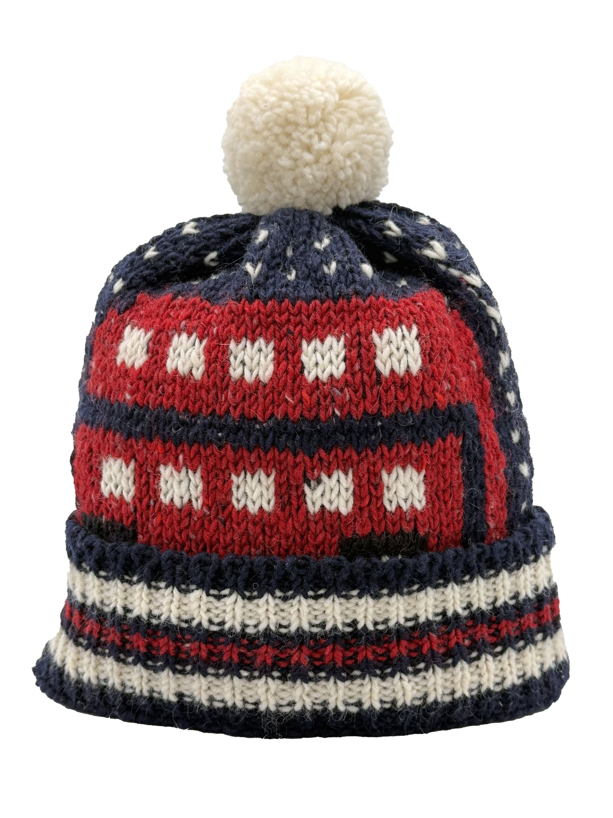 Thom Browne Beanie Hat - Navy Thom Browne