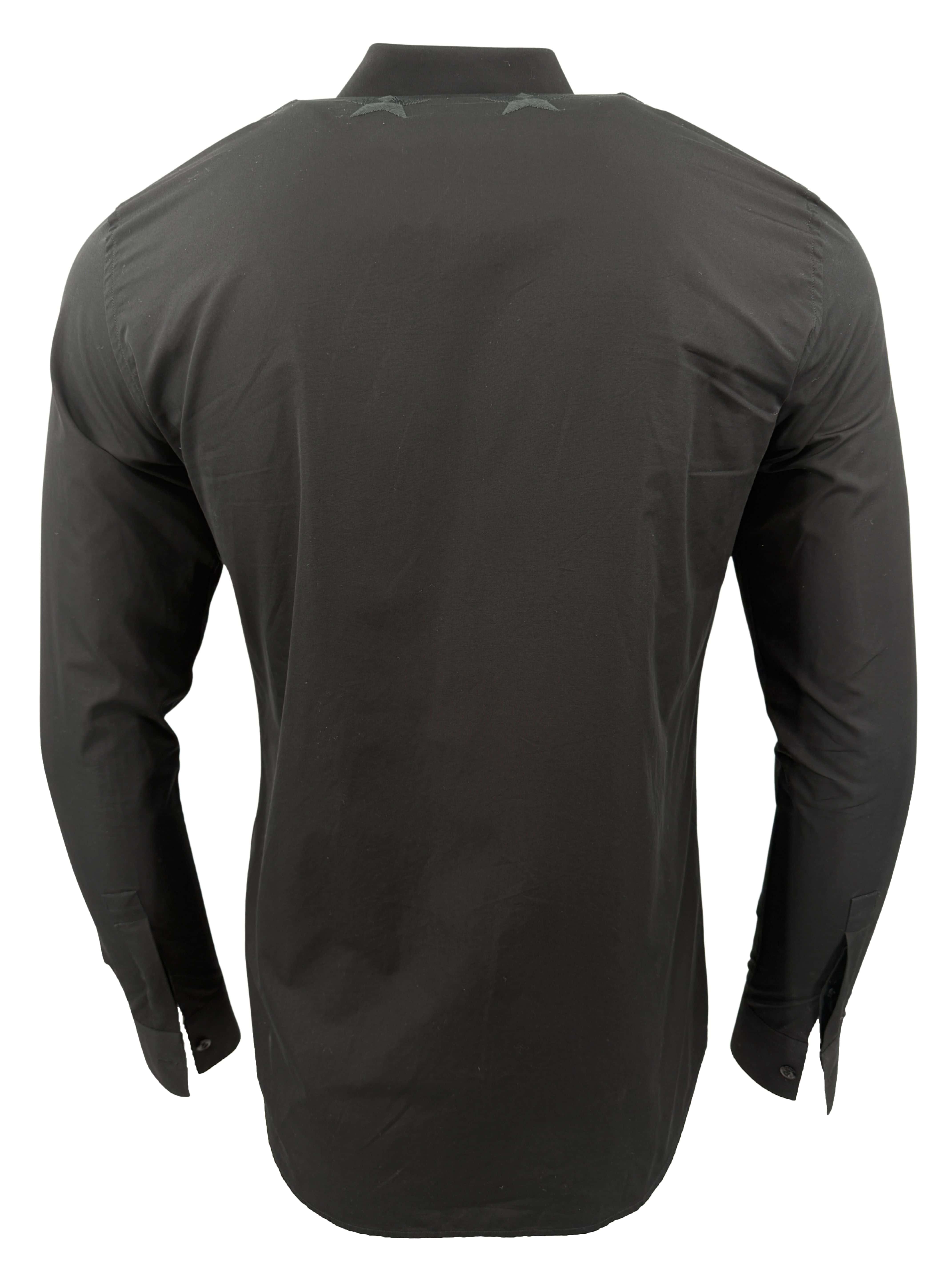 Givenchy Star Applique Shirt - Black