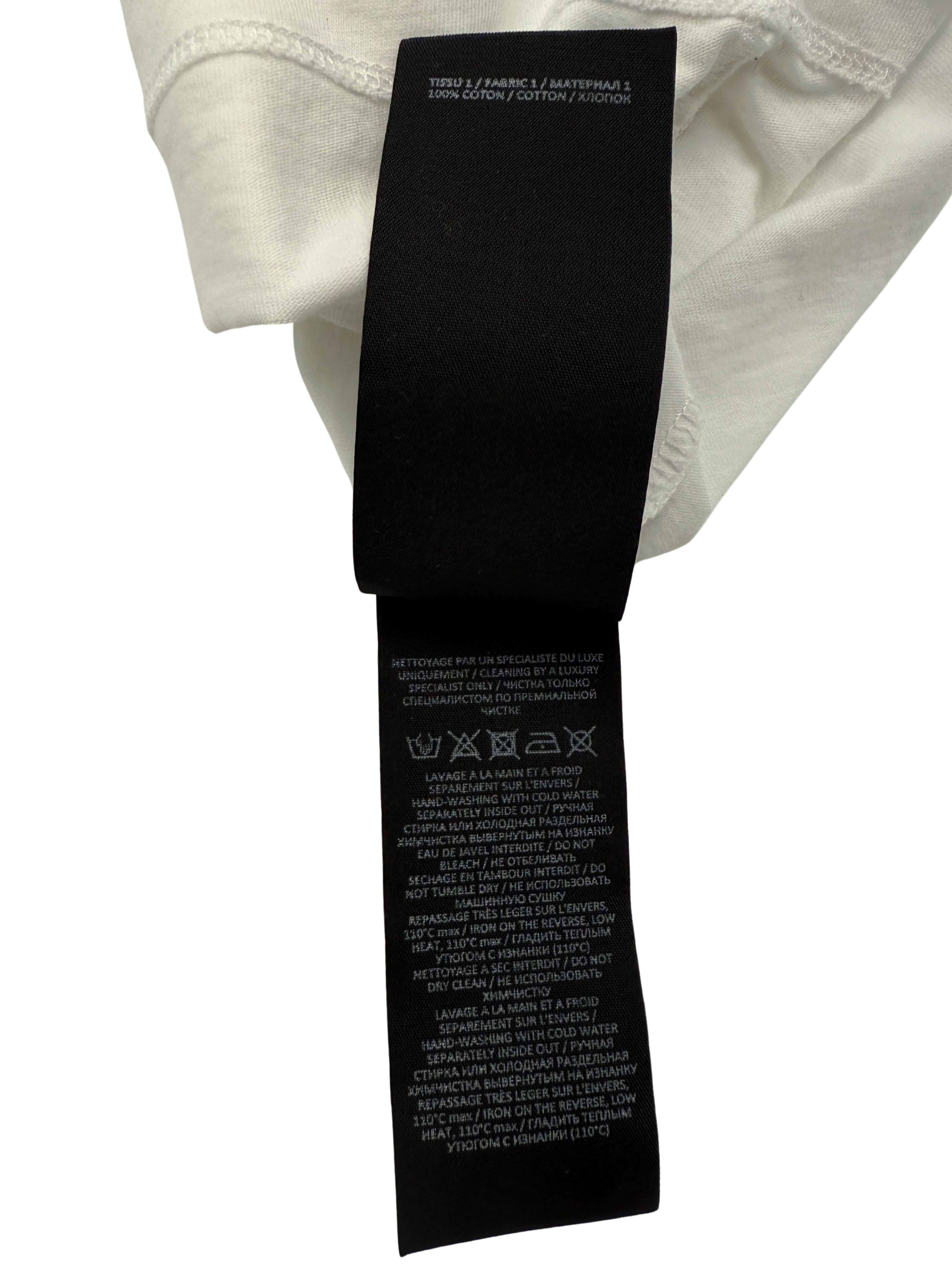 Balmain Arm Logo Long Sleeve T-Shirt - White Balmain