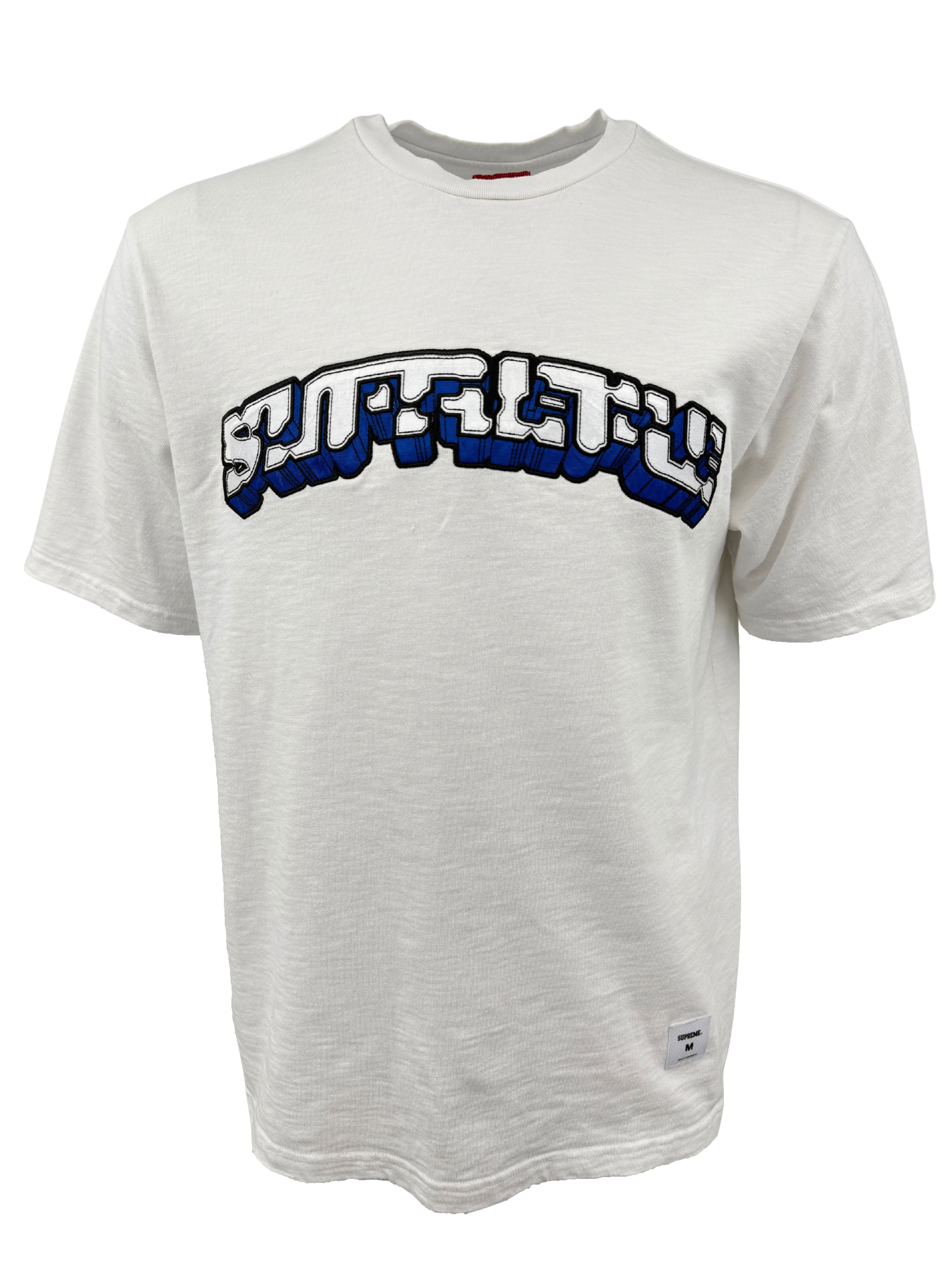 Supreme Block Arc S/S T-Shirt - White Supreme