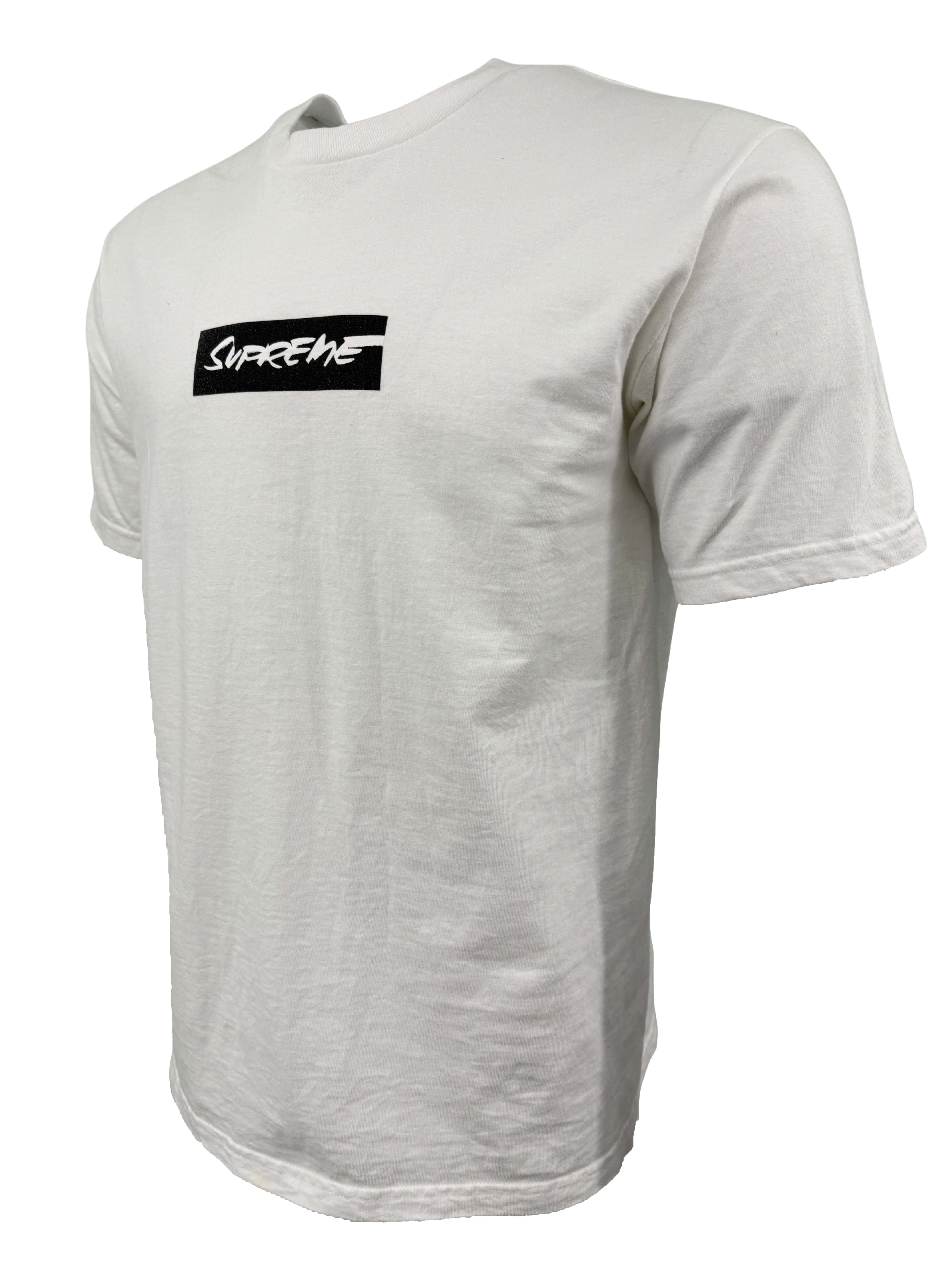 Supreme Futura Box Logo Tee - White Supreme