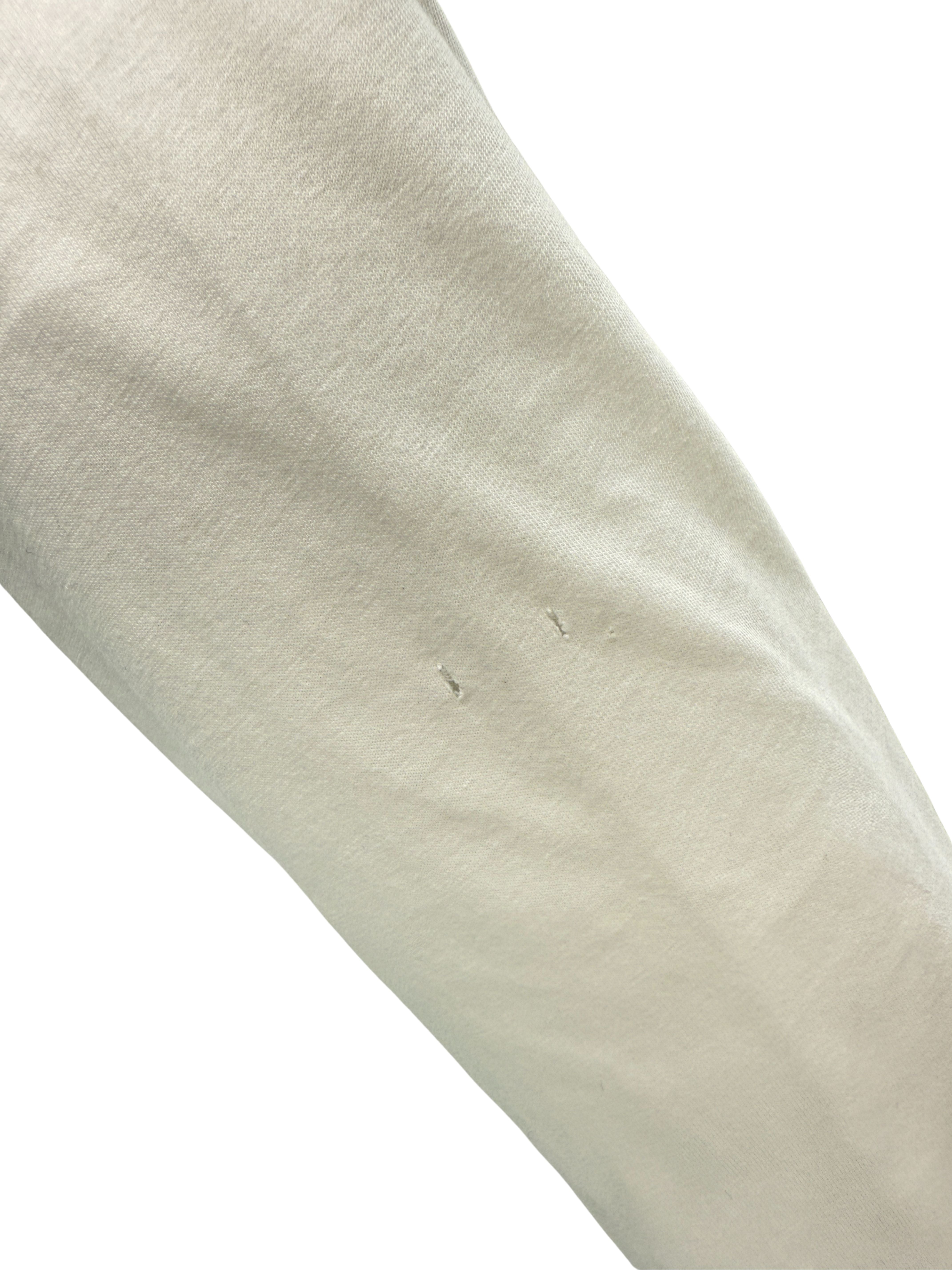 Balmain Arm Logo Long Sleeve T-Shirt - White Balmain