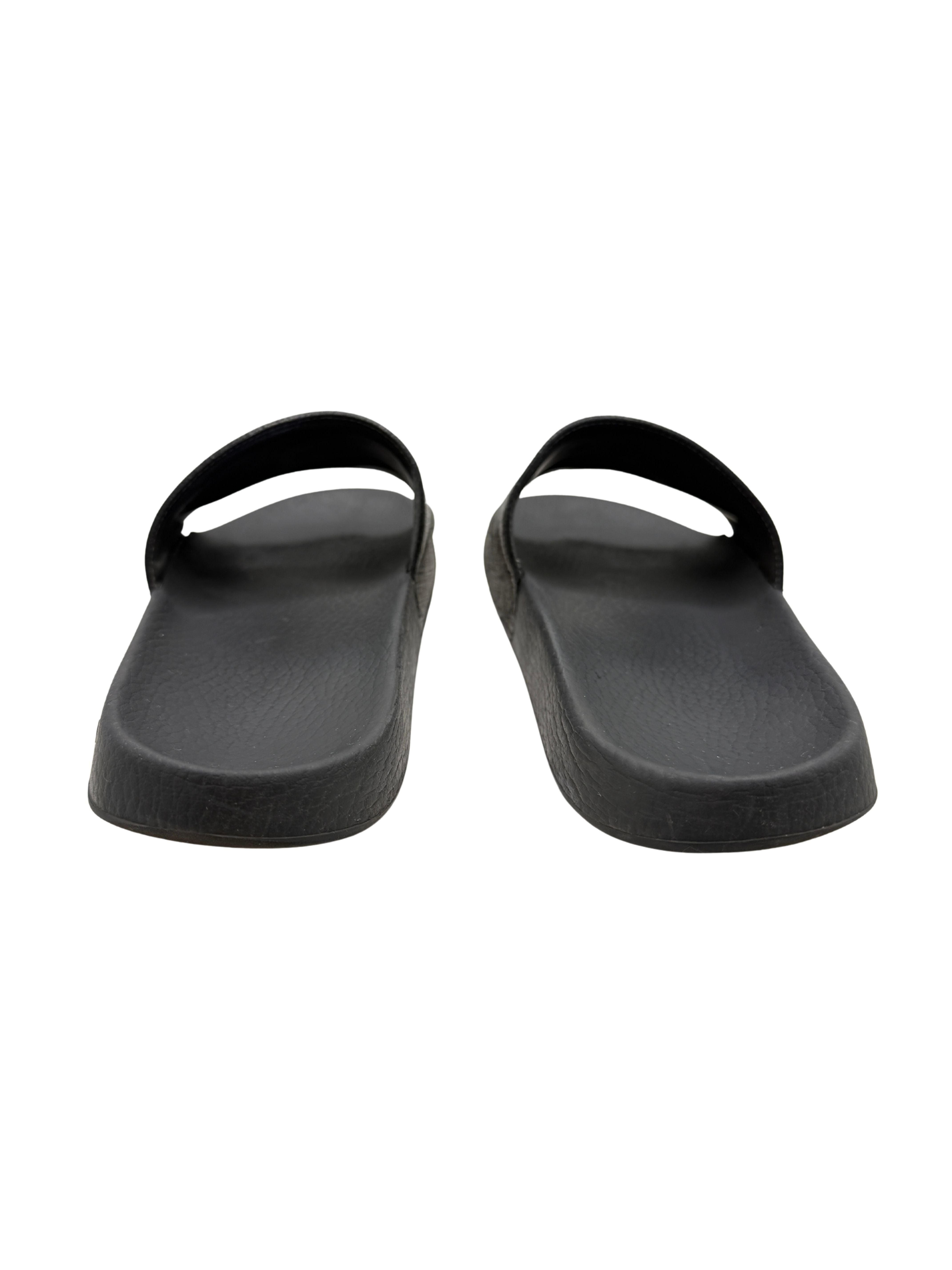 Gucci GG Supreme Sliders - Grey Gucci