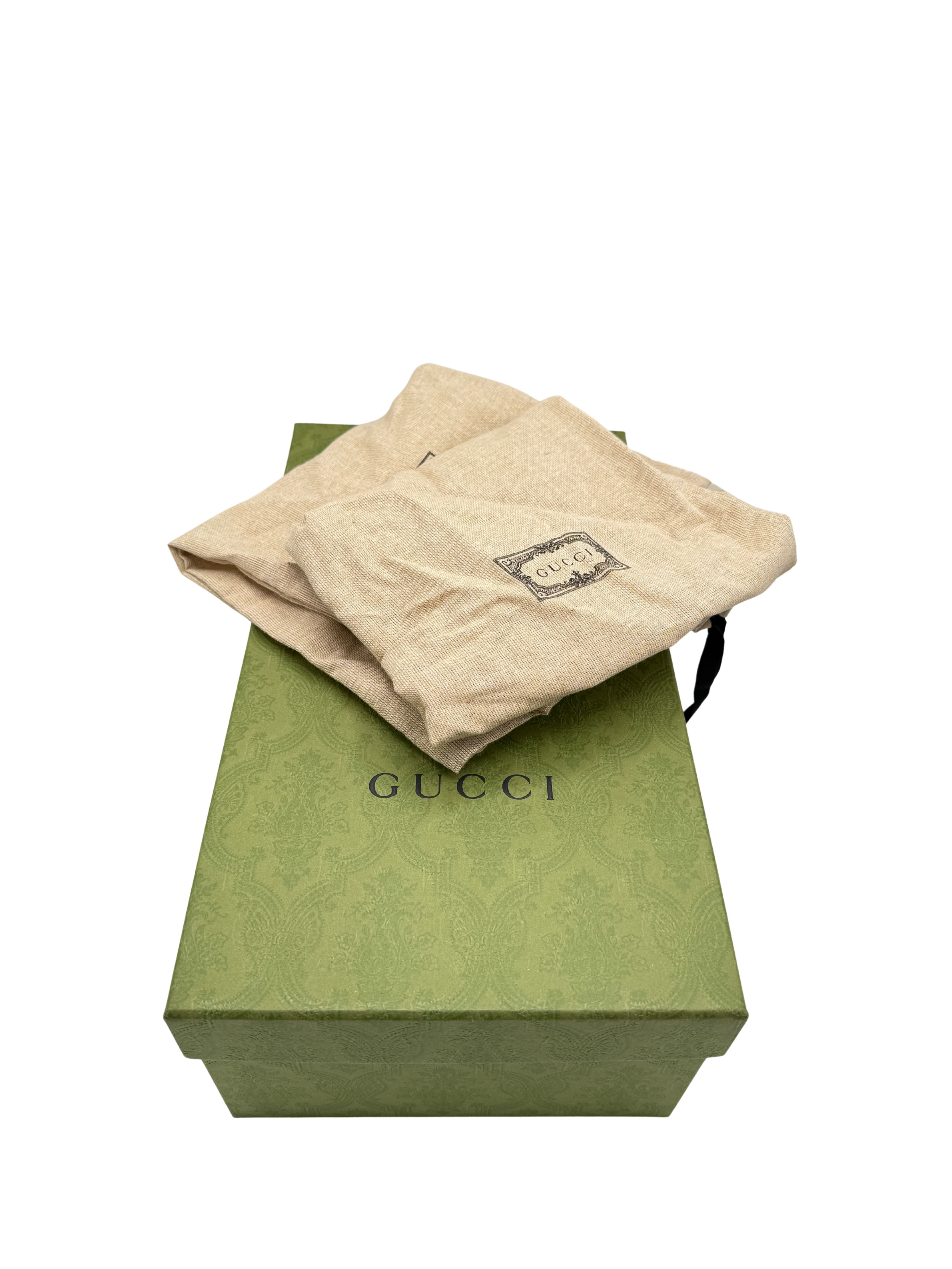 Gucci GG Supreme Sliders - Grey Gucci