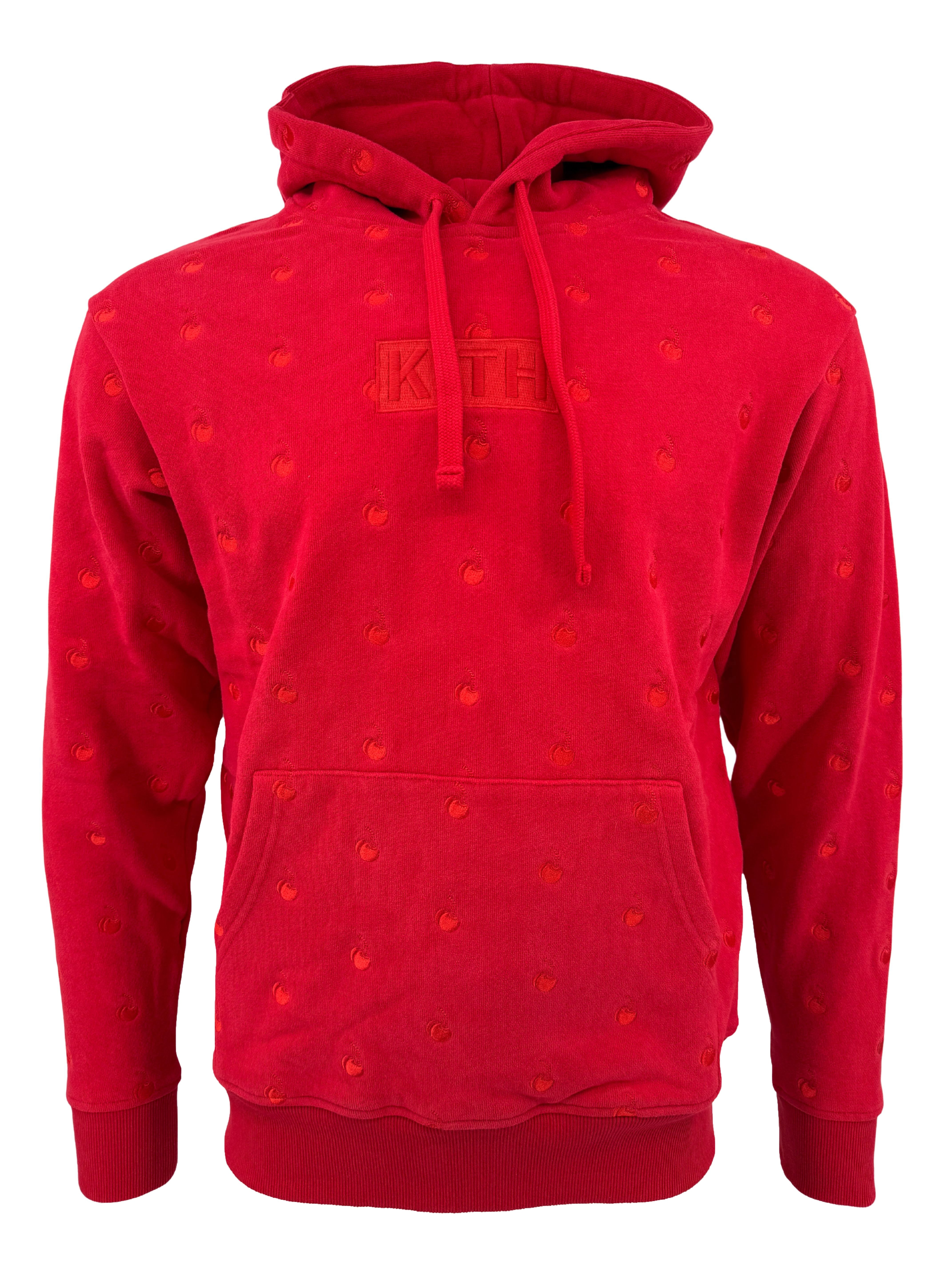 Kith x Coca-Cola Cherries Hoodie - Red