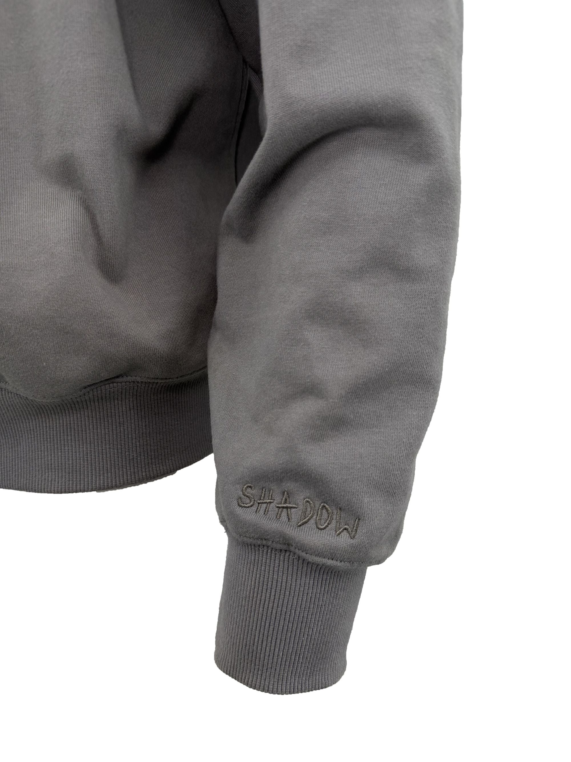 Broken Planet 1/4 Zip Sweater - Grey Broken Planet