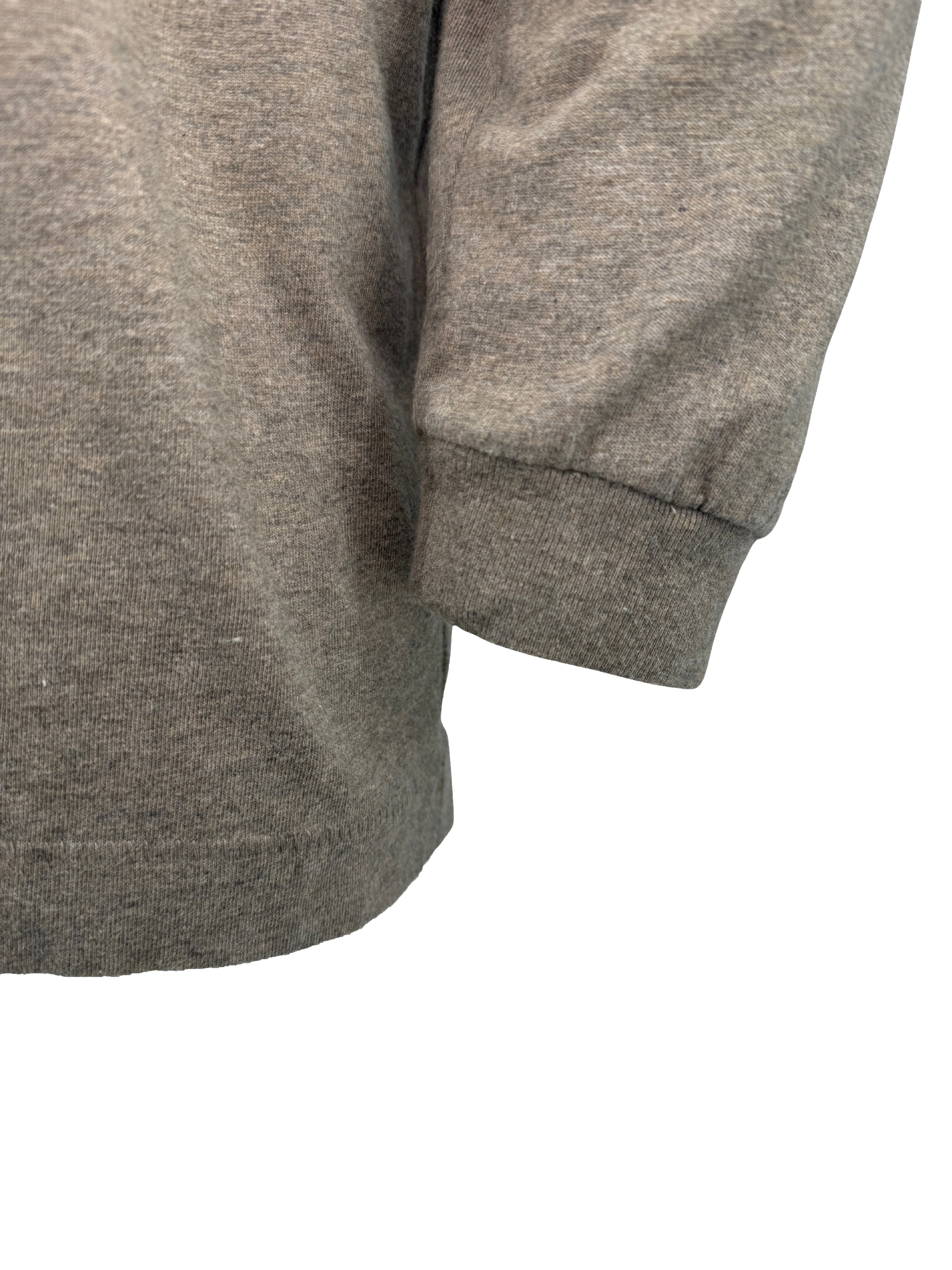 Essentials Fear Of God University Long Sleeve T-Shirt - Grey Essentials
