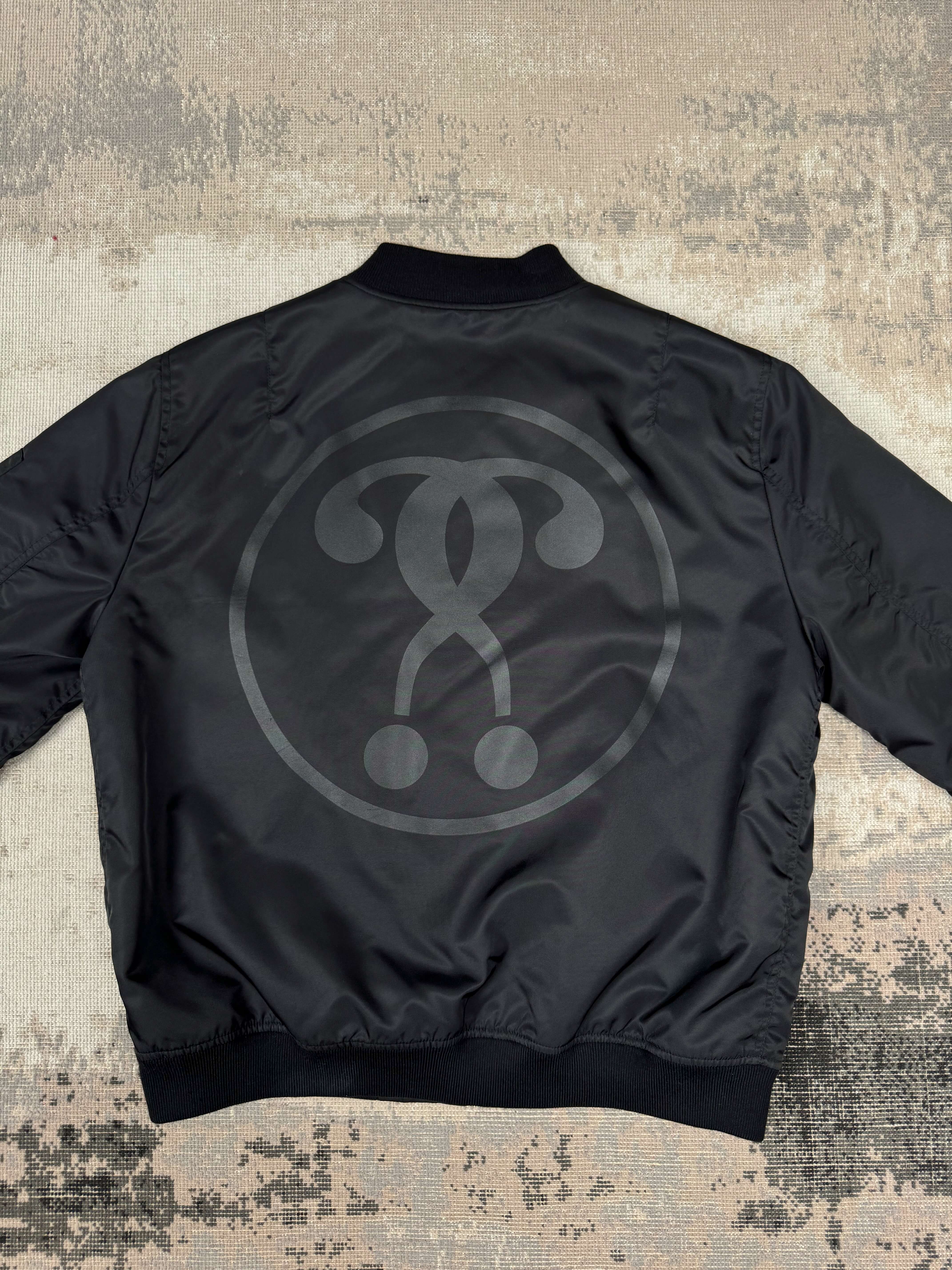 Moschino Milano Classic Bomber Jacket - Black Moschino