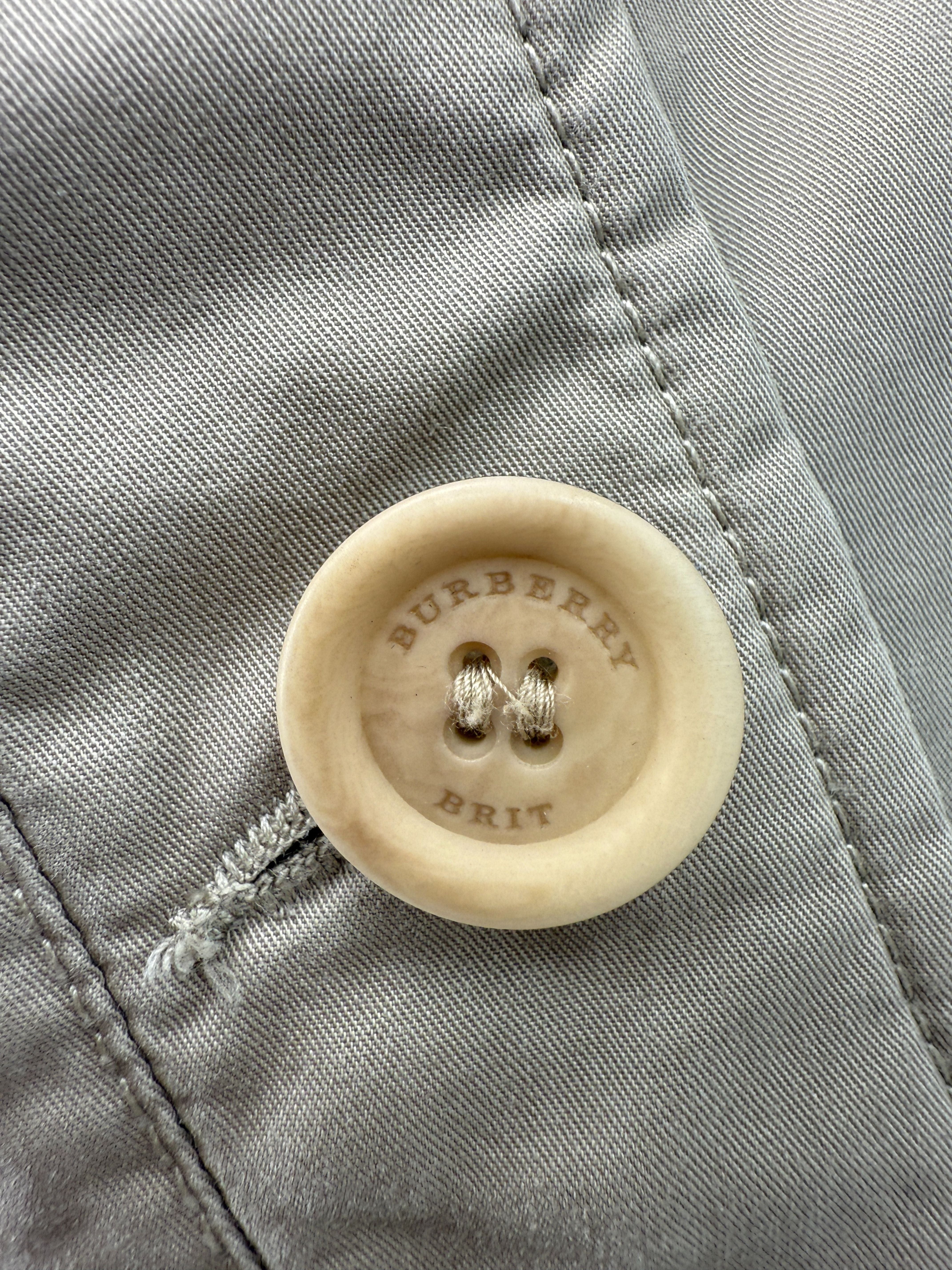 Burberry Check Trench Coat - Beige Burberry