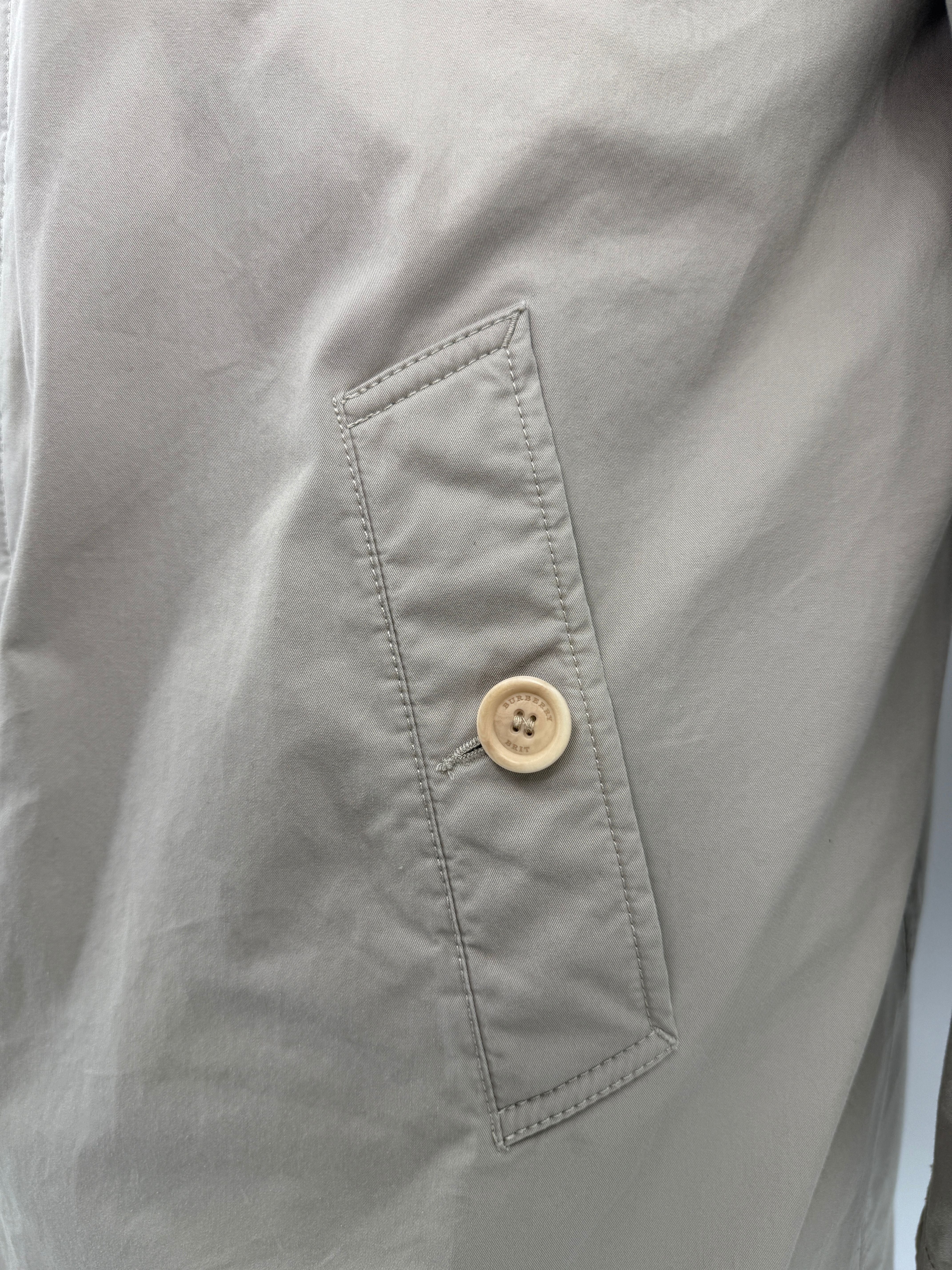 Burberry Check Trench Coat - Beige Burberry