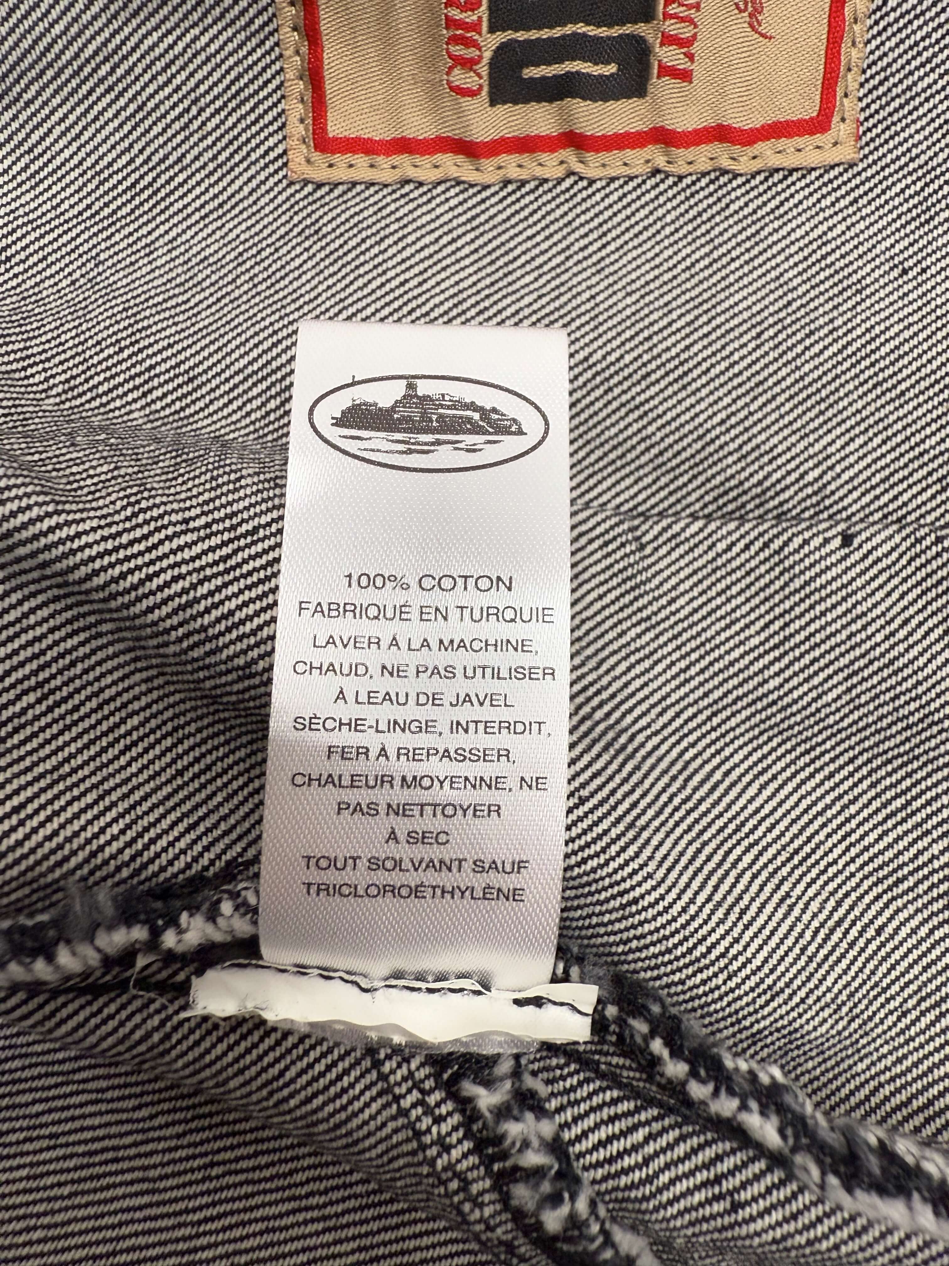 Corteiz C-Star Denim Jacket - Black Denim (Unused) Corteiz