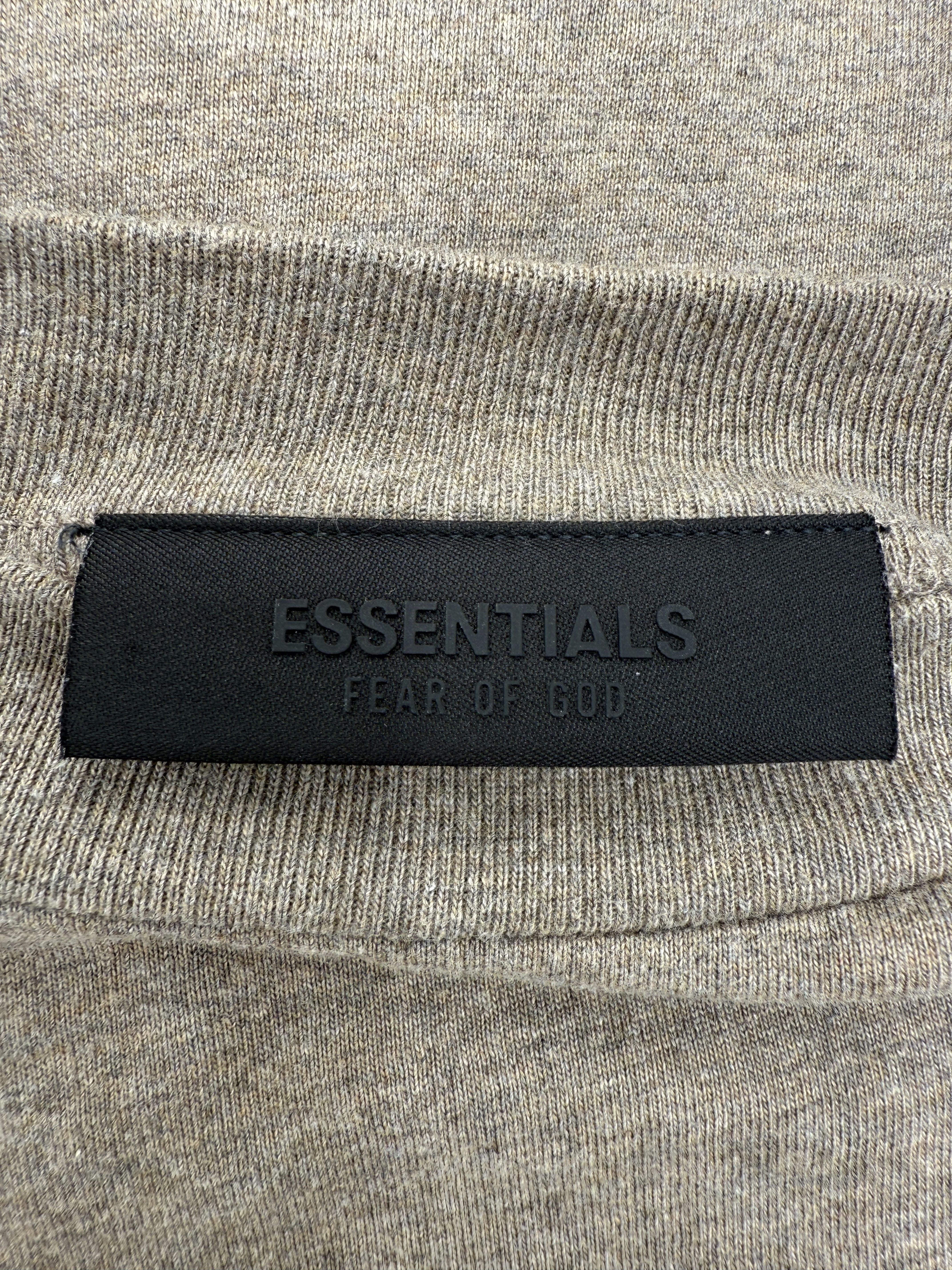 Essentials Fear Of God University Long Sleeve T-Shirt - Grey Essentials