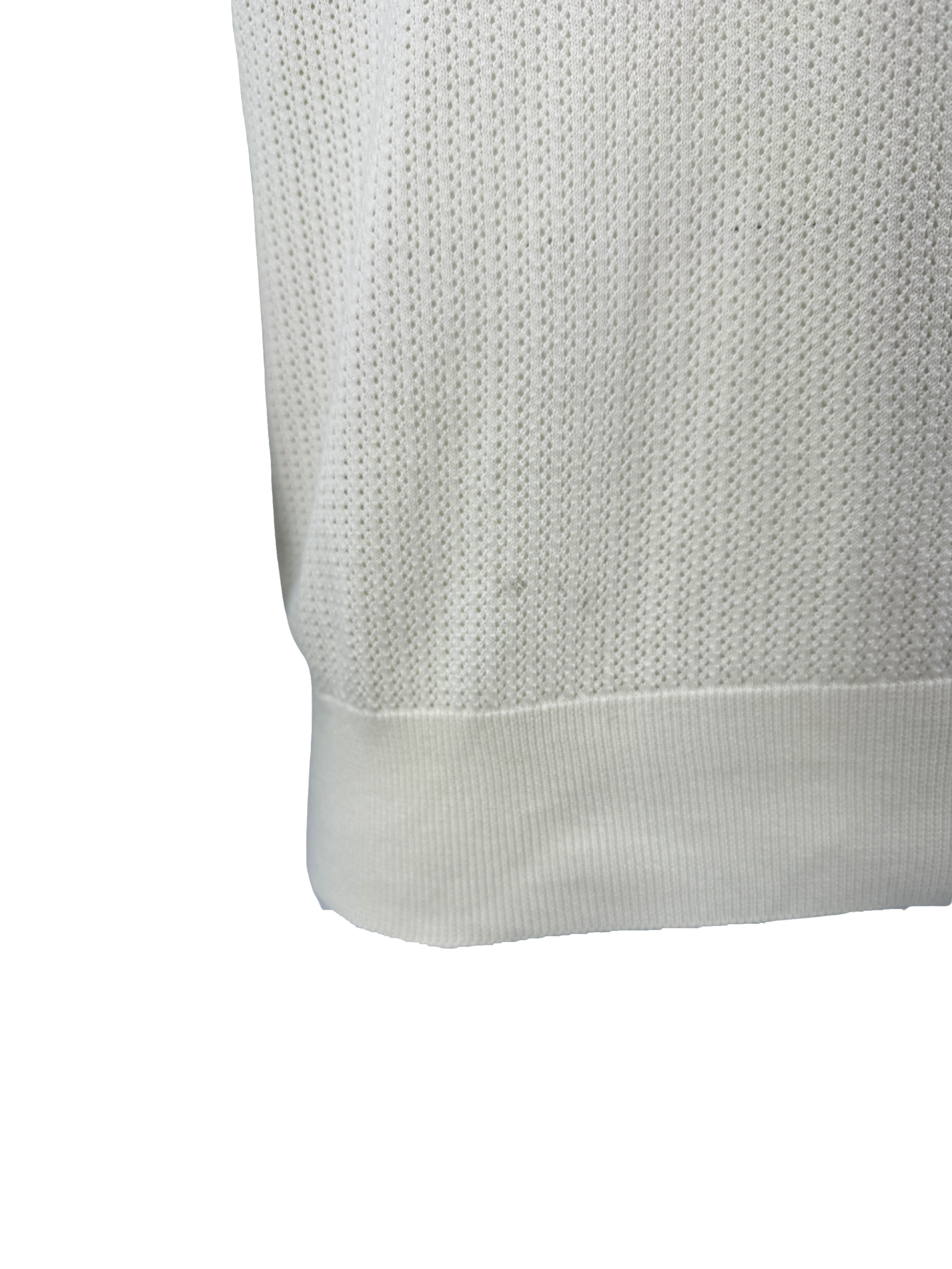 Dolce & Gabanna Knit Polo - Cream Dolce & Gabbana