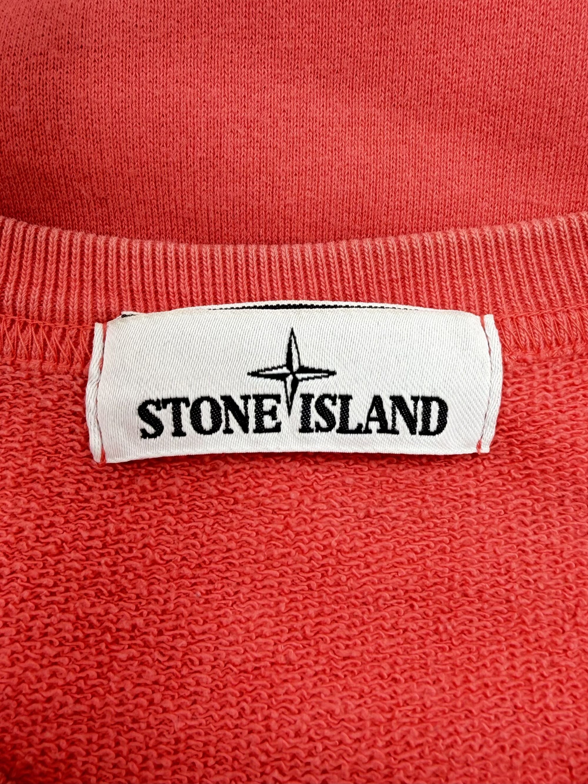 Stone Island Pocket Detail Sweatshirt - Coral Stone Island