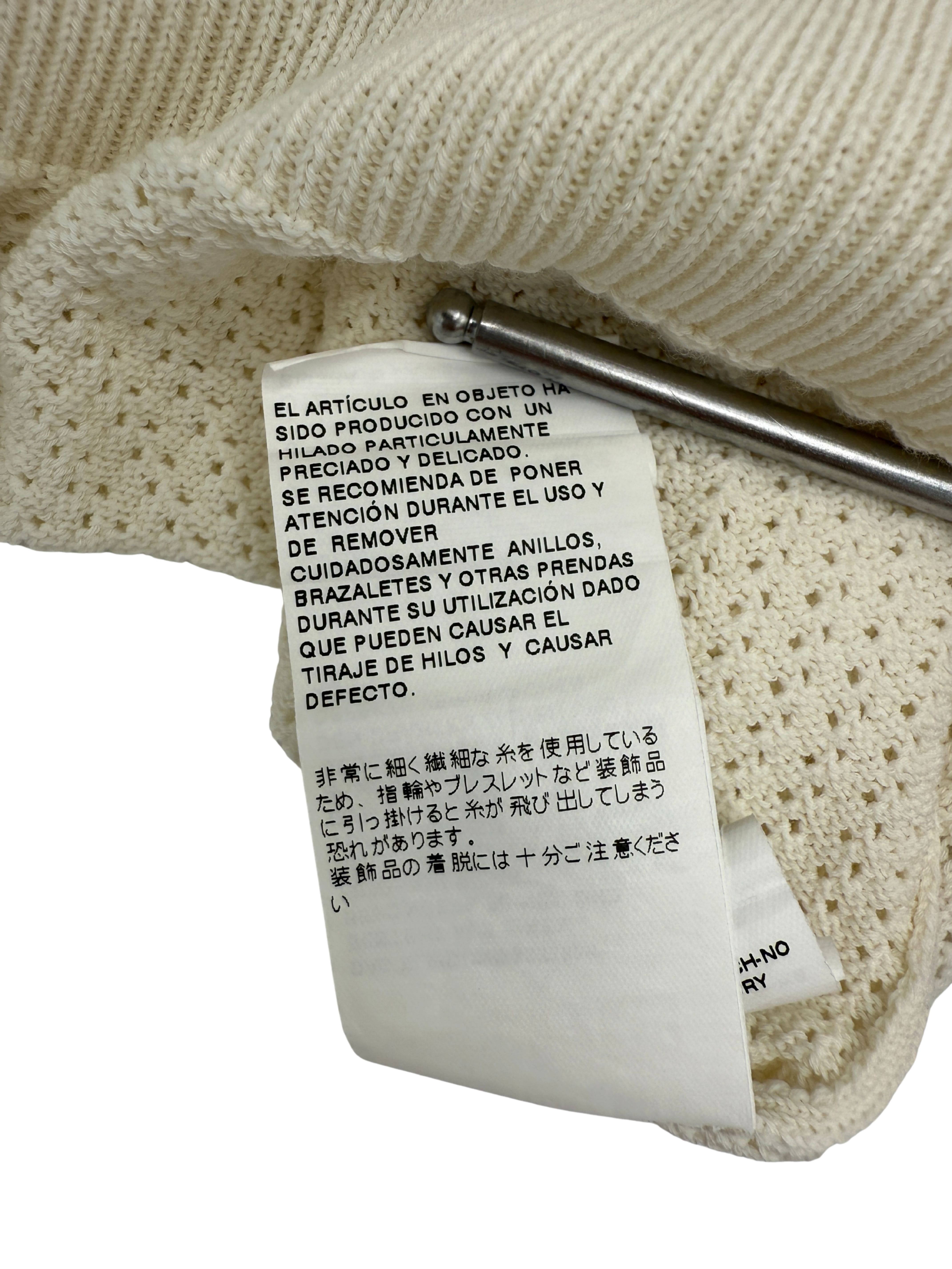 Dolce & Gabanna Knit Polo - Cream Dolce & Gabbana