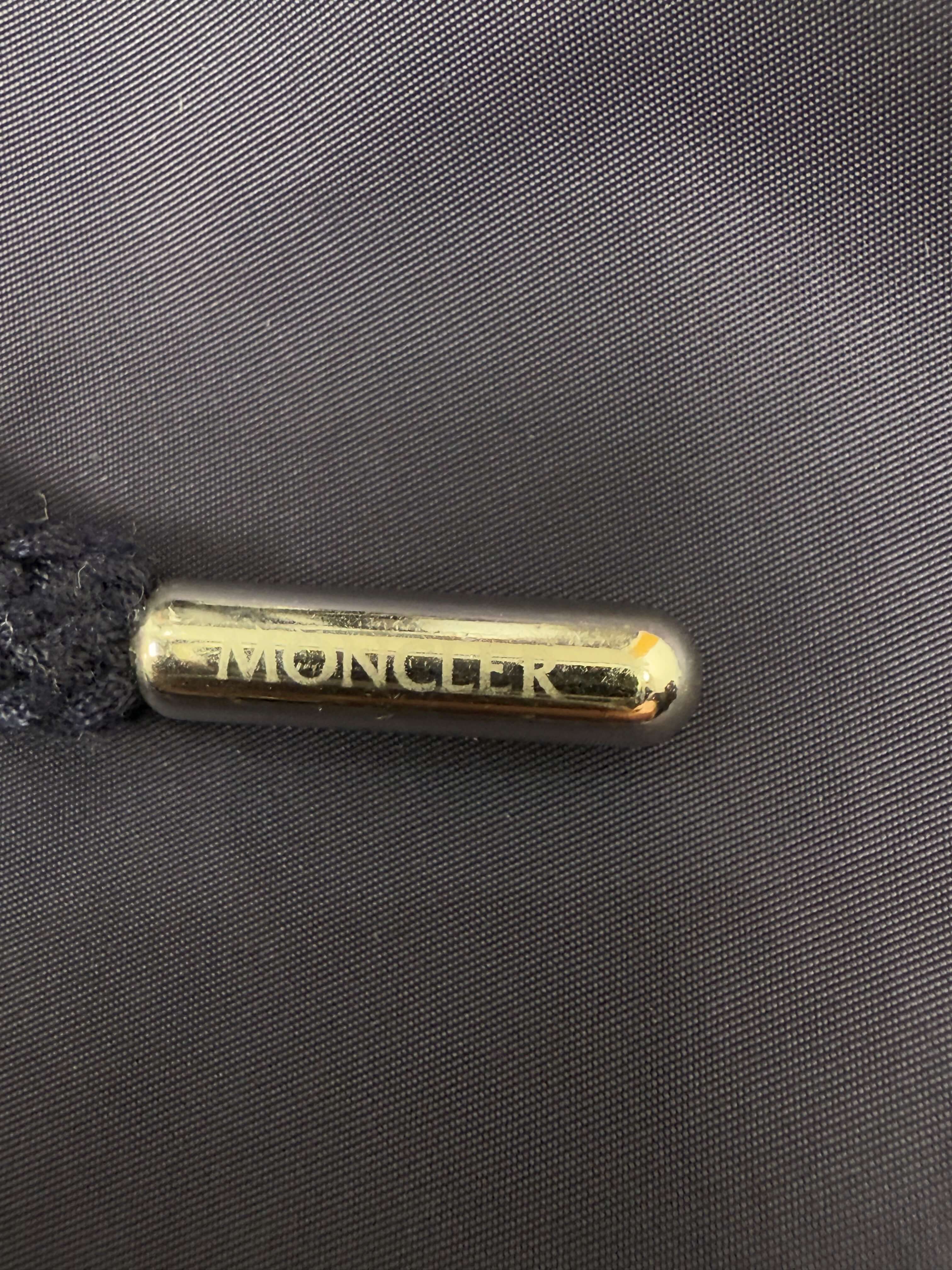 Moncler Badge Logo Swim Shorts - Navy Moncler