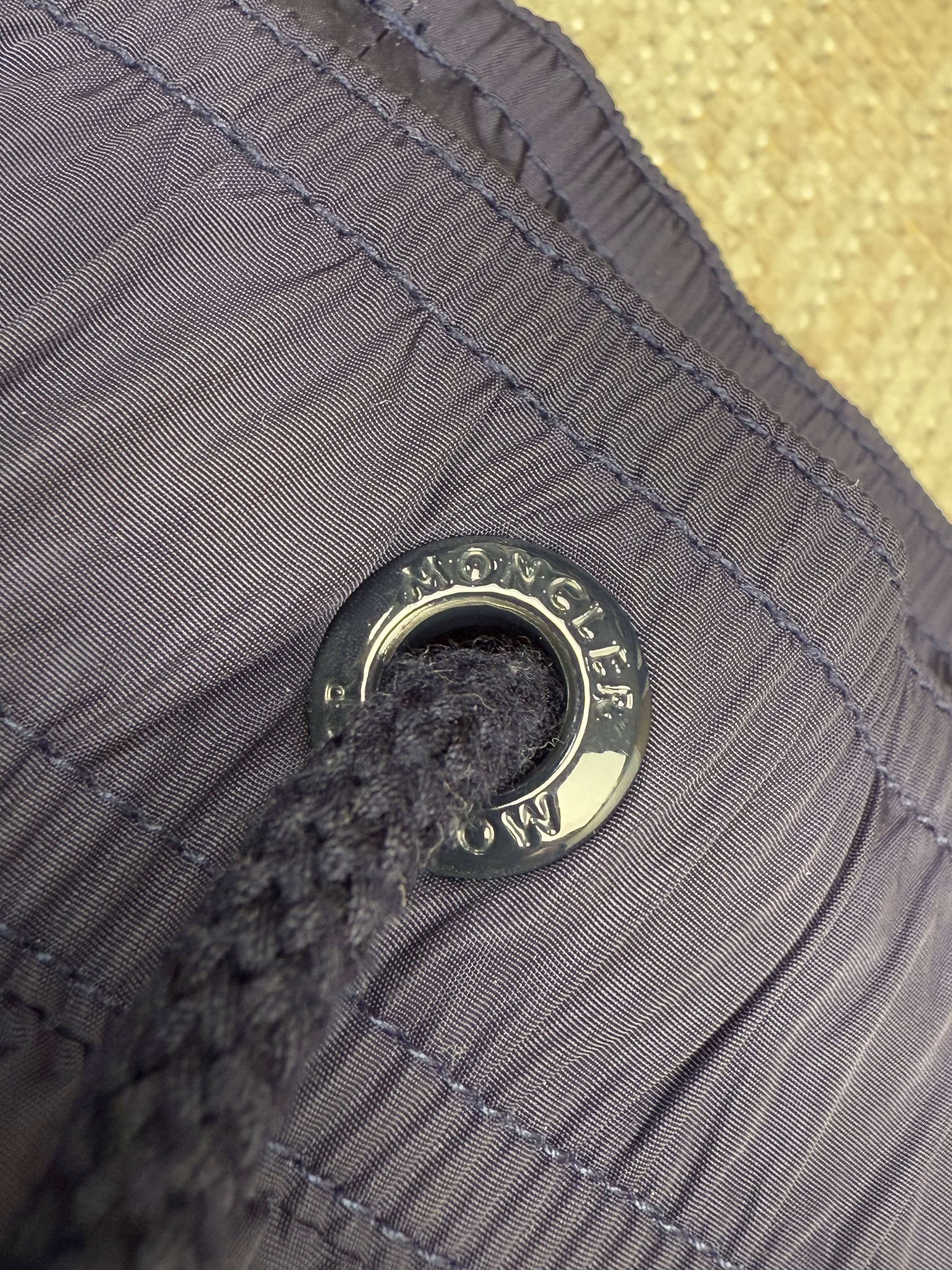 Moncler Badge Logo Swim Shorts - Navy Moncler