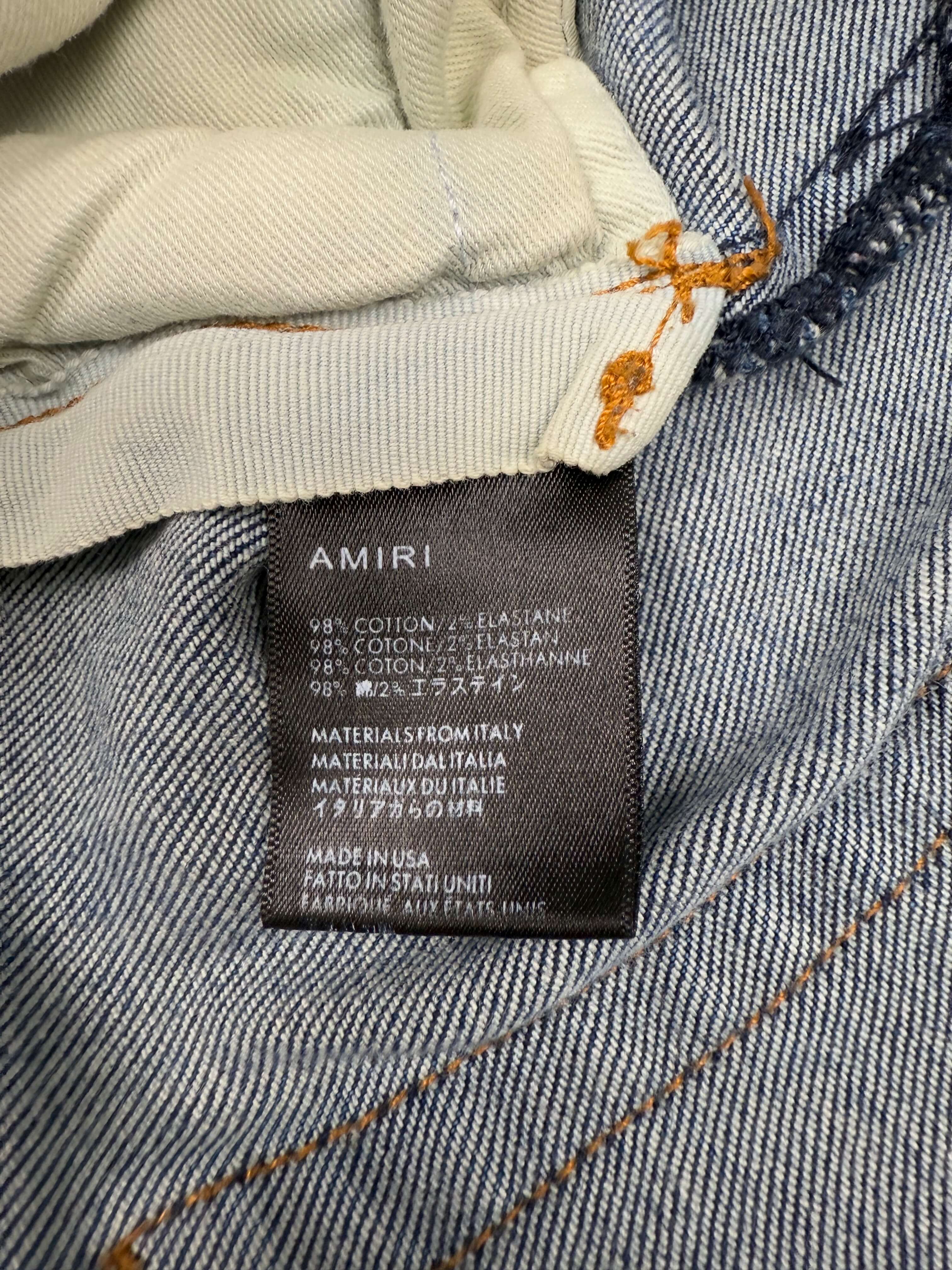 Amiri MX1 Jeans - Blue Denim Amiri
