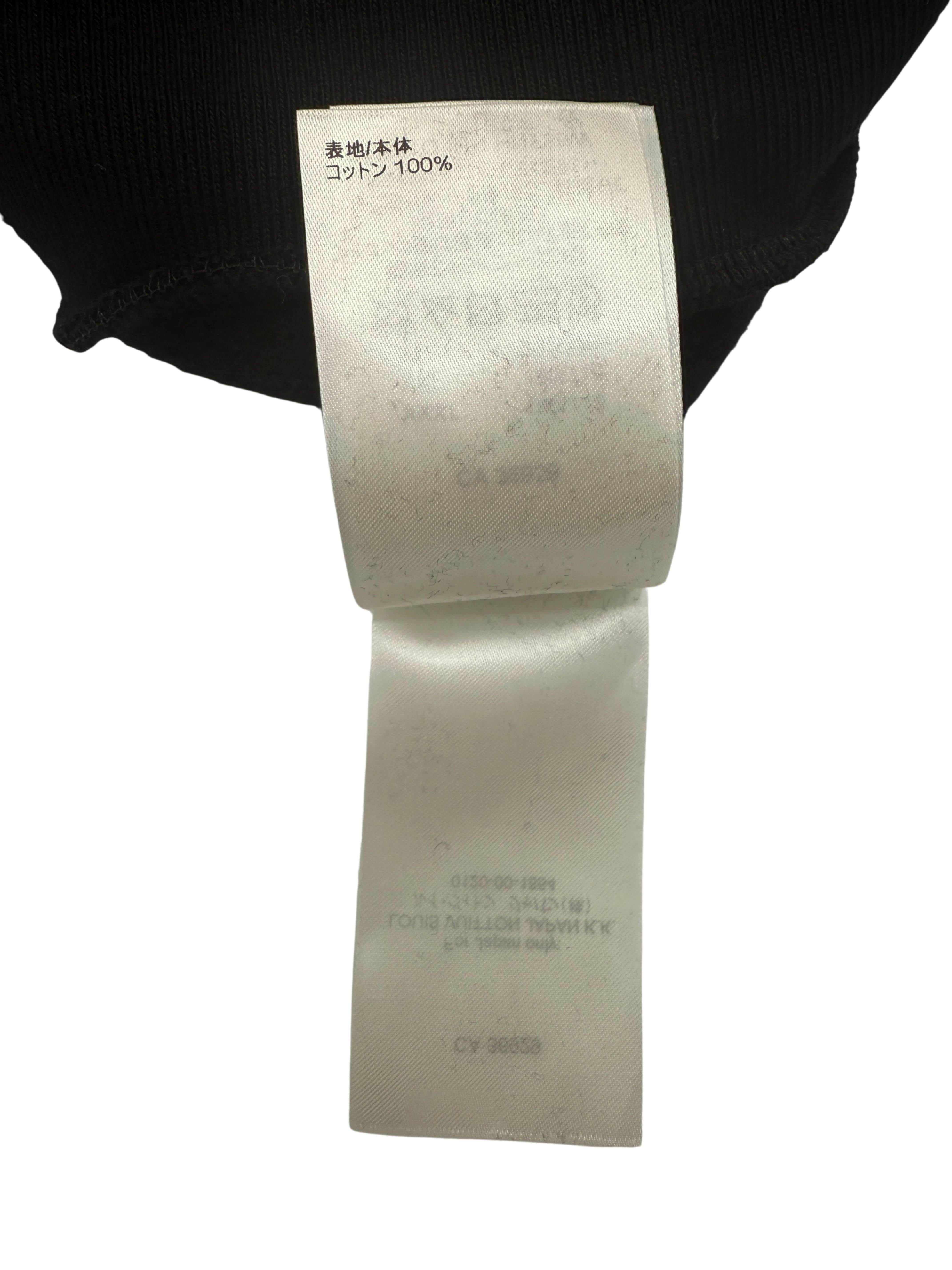 Louis Vuitton Signature Pin Hoodie - Black Louis Vuitton