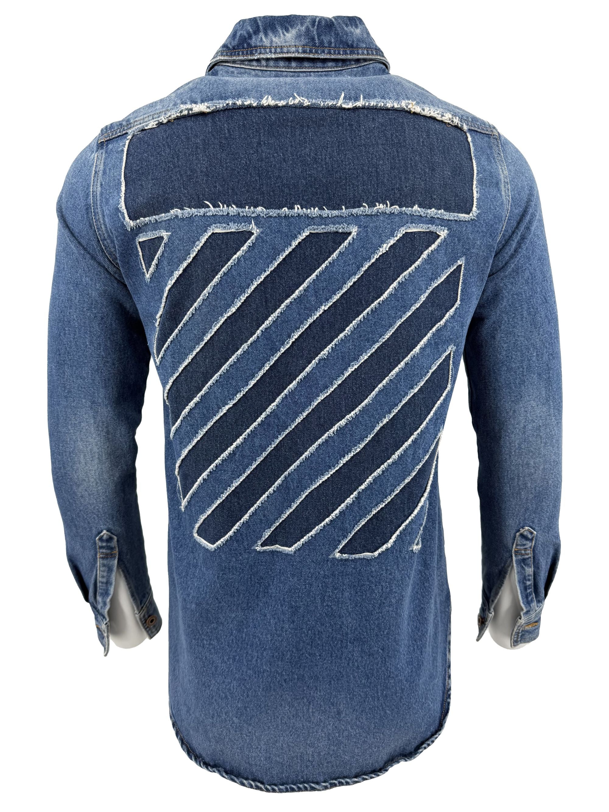 Off White Denim Jacket - Blue Off-White