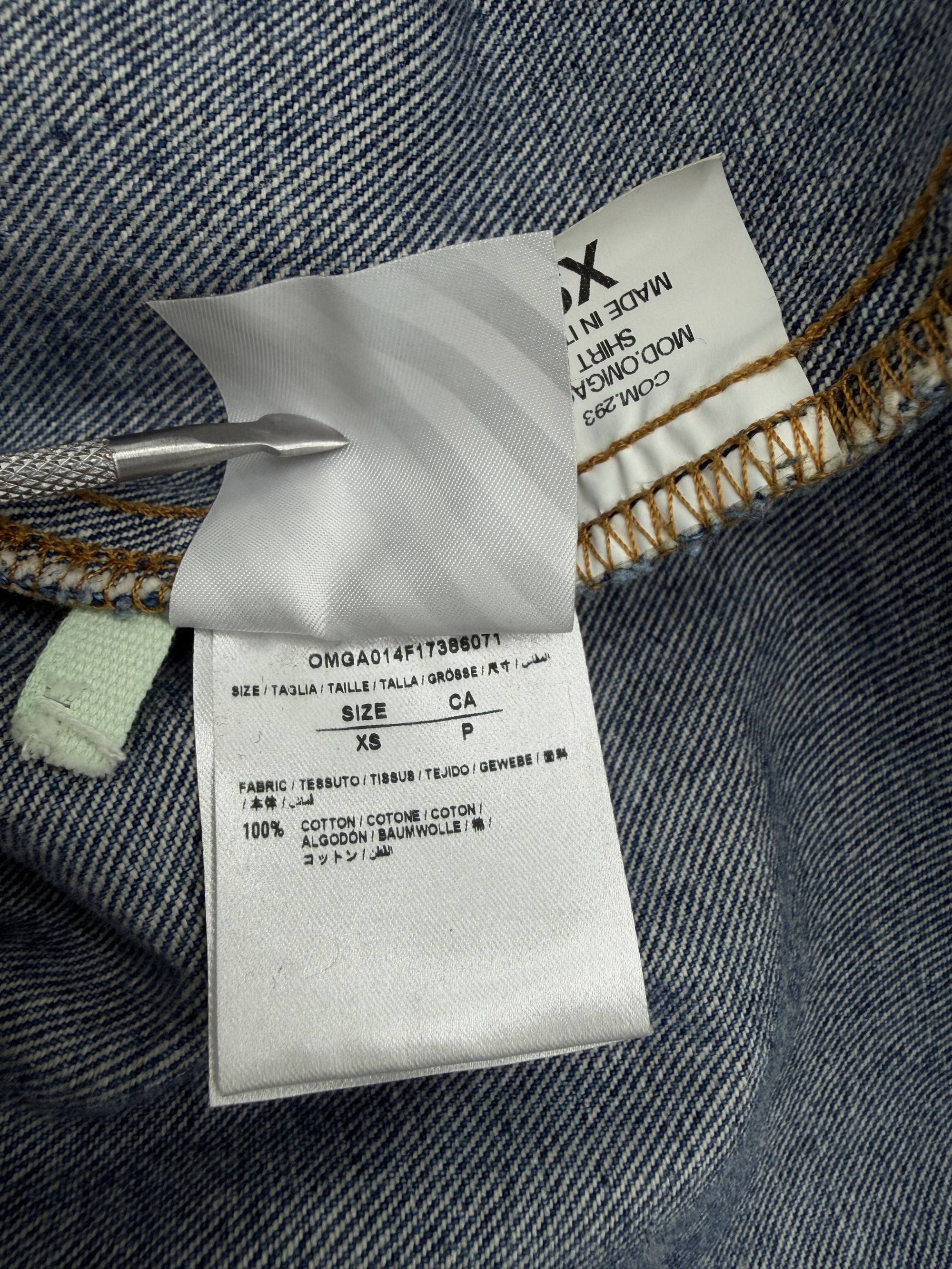 Off White Denim Jacket - Blue Off-White