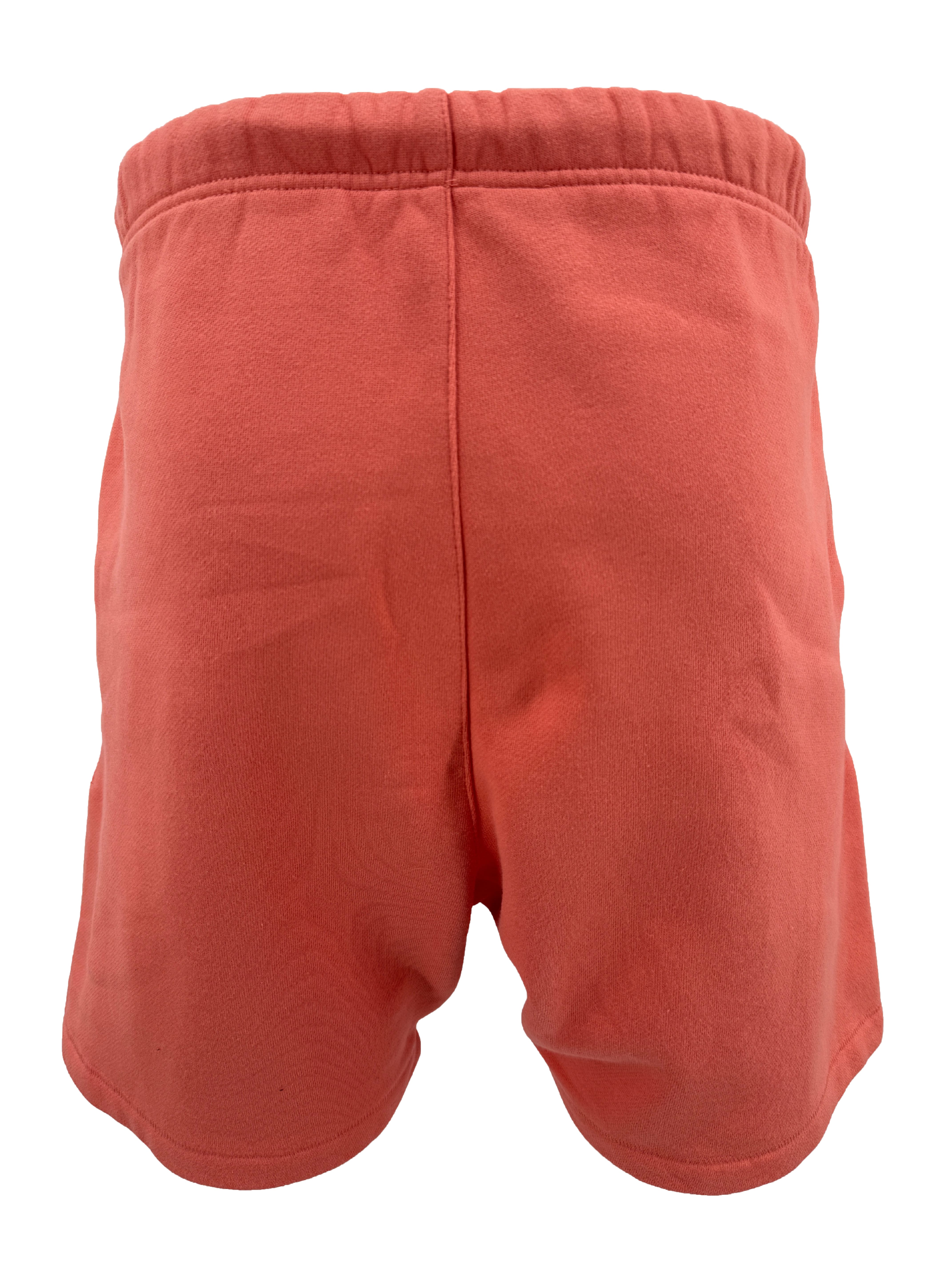 Essentials Fear of God Cotton Shorts - Coral Essentials