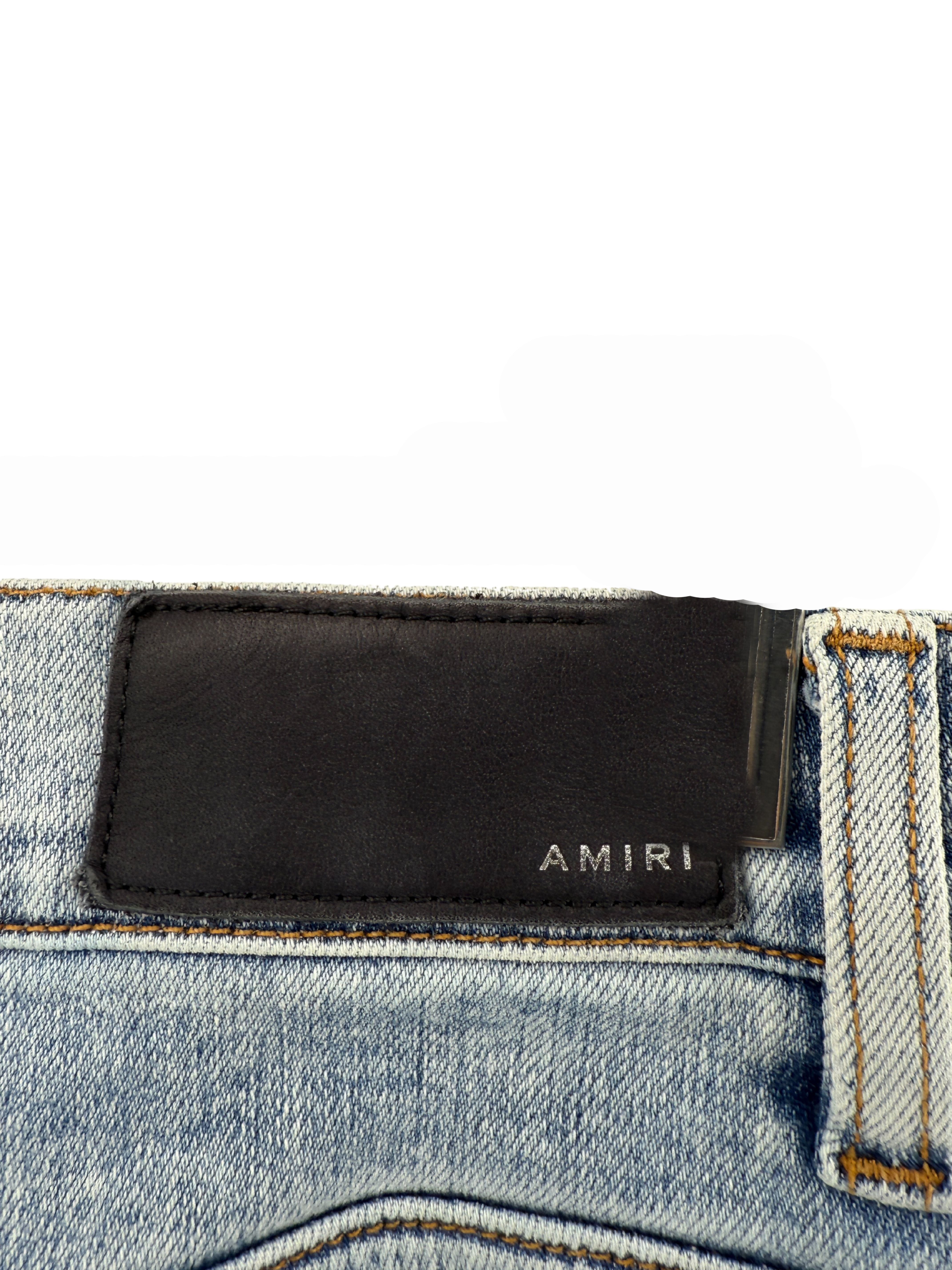 Amiri Distressed Jeans - Light Denim