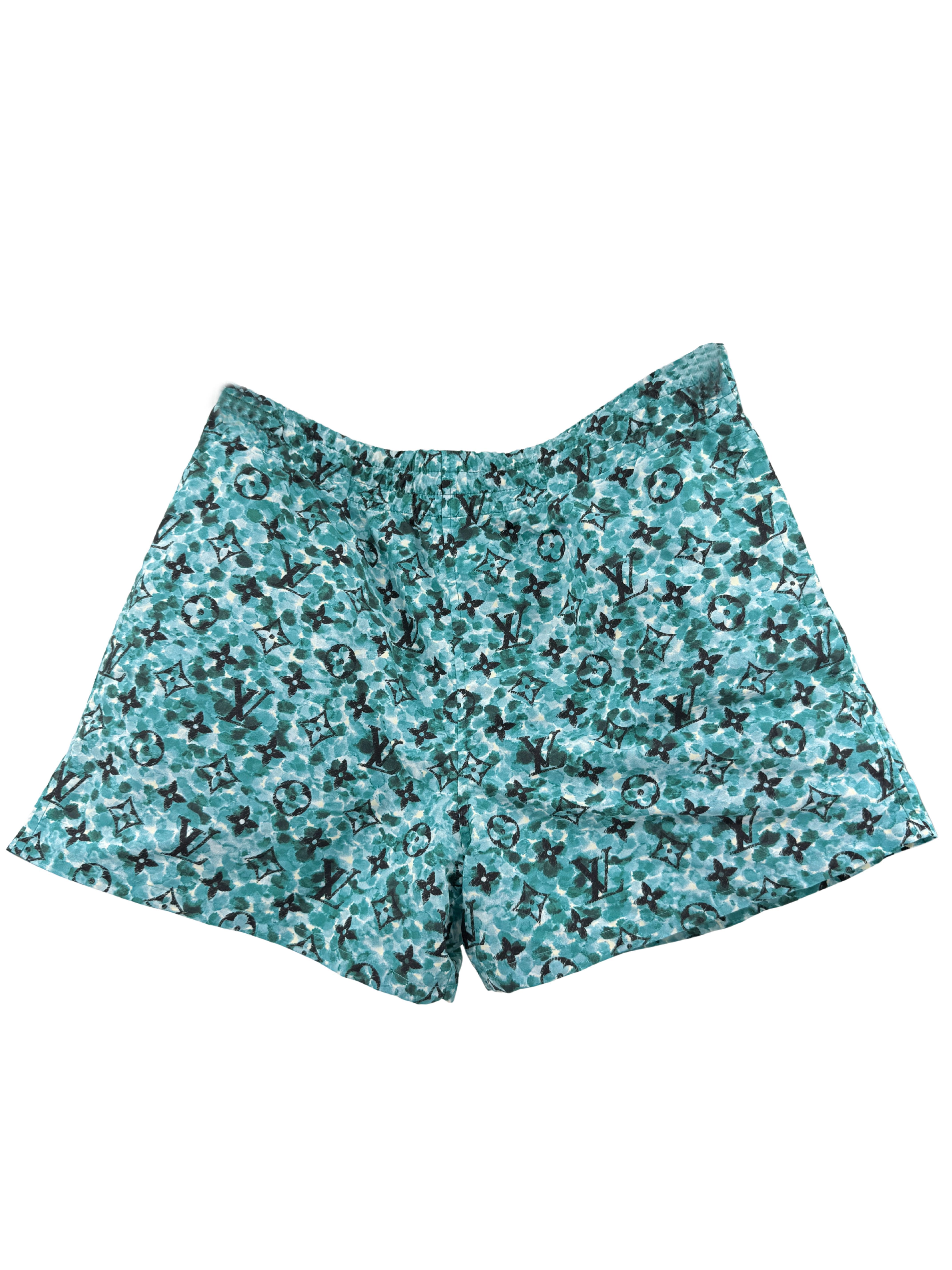 Louis Vuitton Pointillism Monogram Swim Shorts - Blue Louis Vuitton