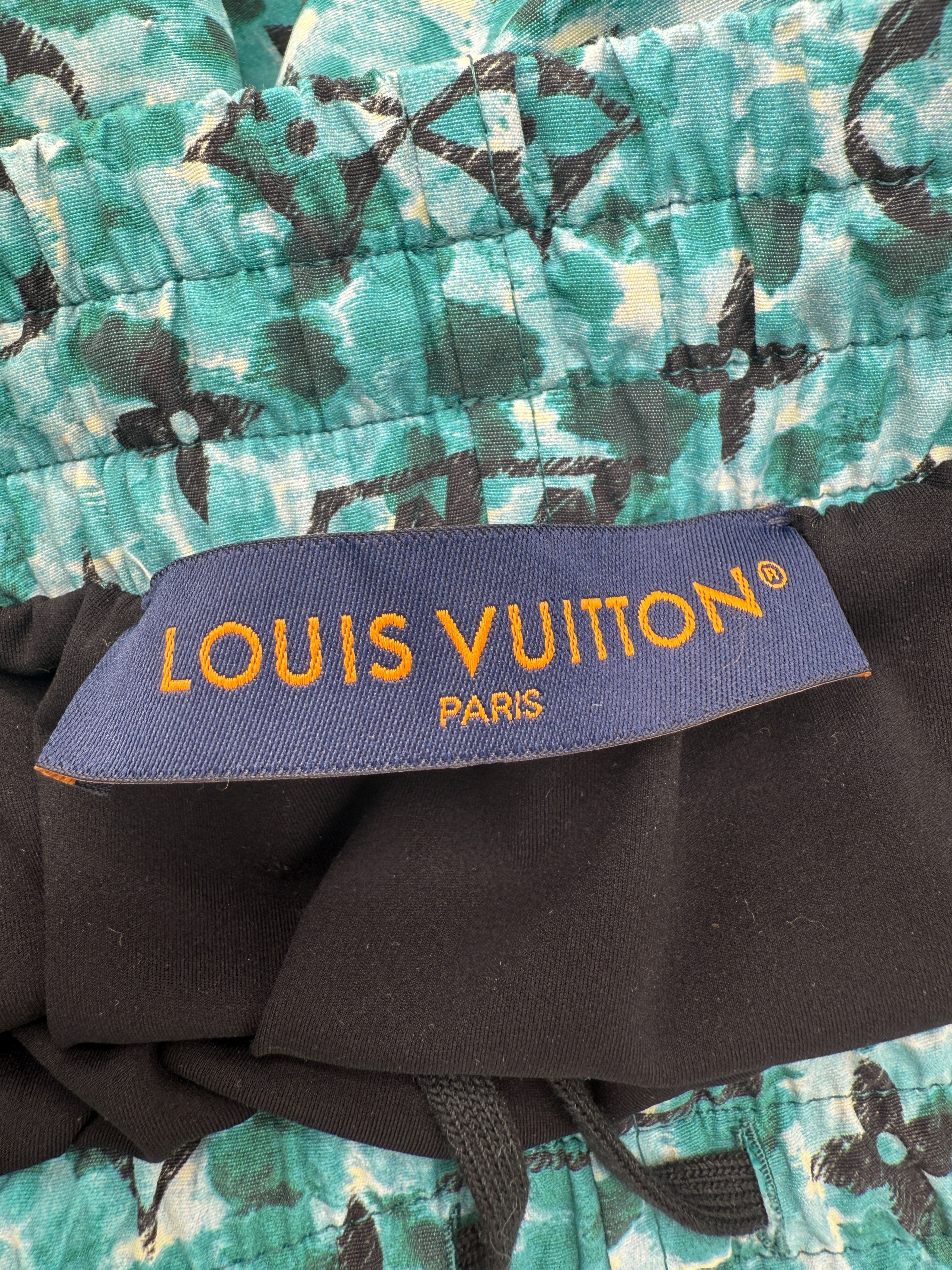 Louis Vuitton Pointillism Monogram Swim Shorts - Blue Louis Vuitton