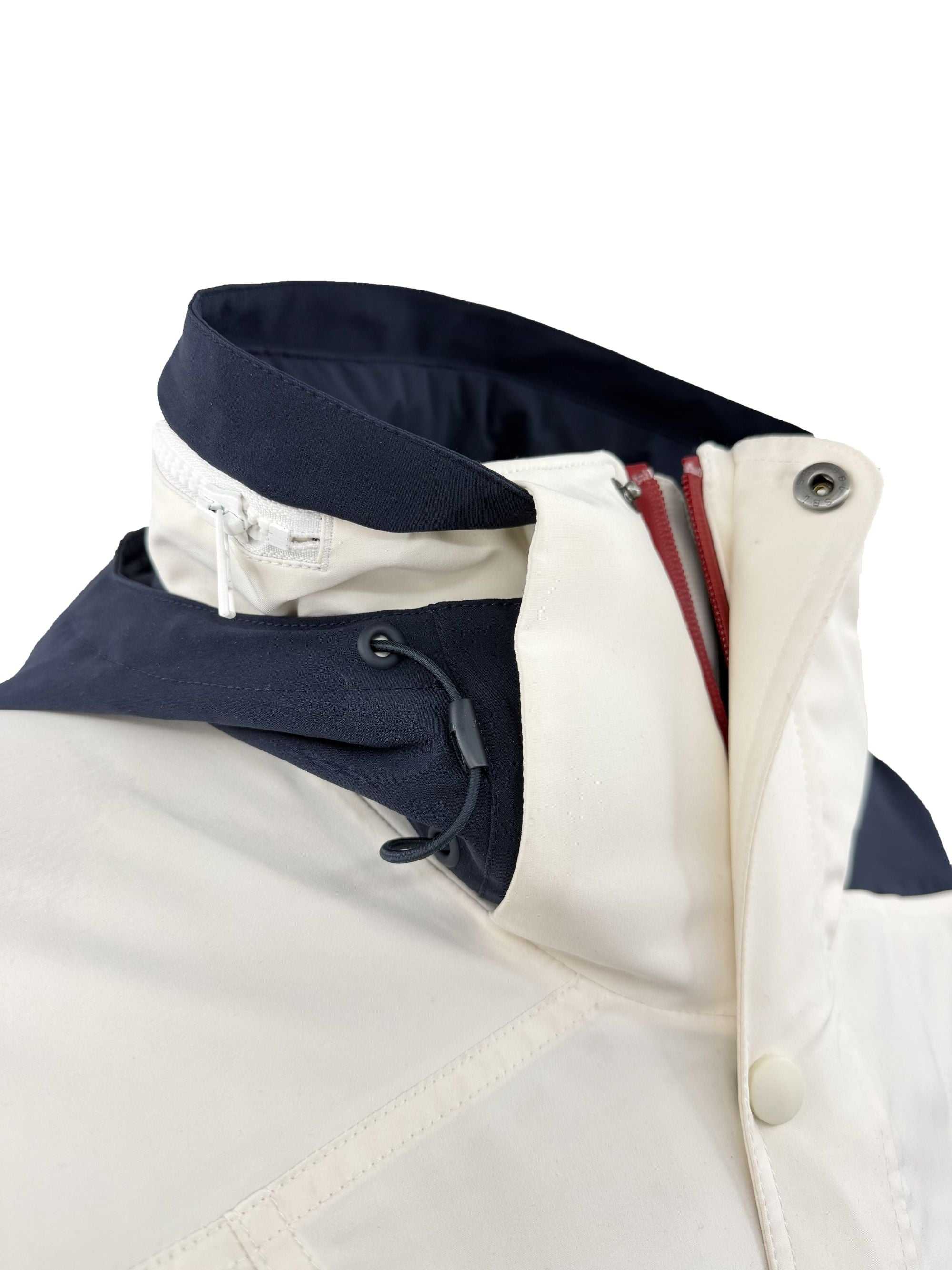 KITH X Columbia Shell + Down Jacket - White/Red KITH