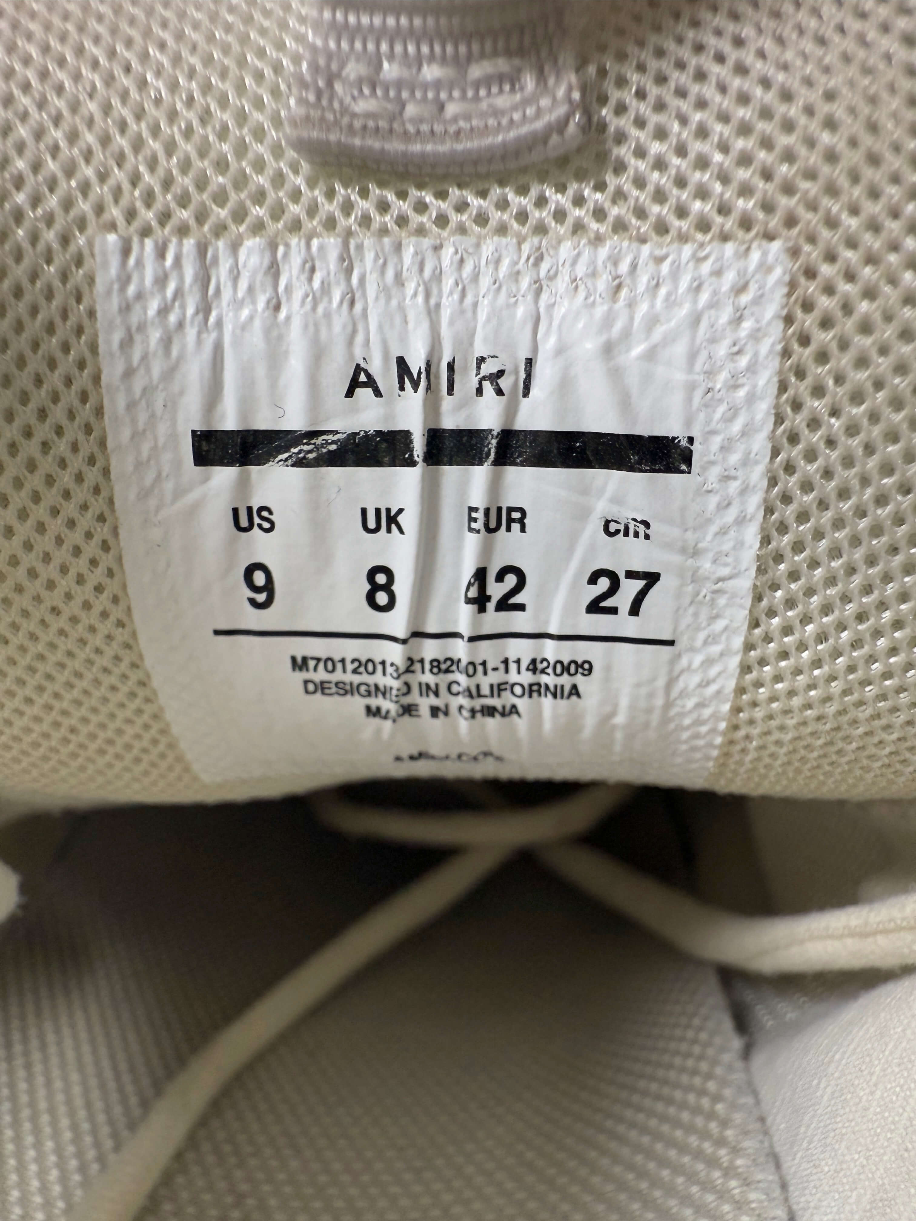 Amiri Bone Runner - Off White