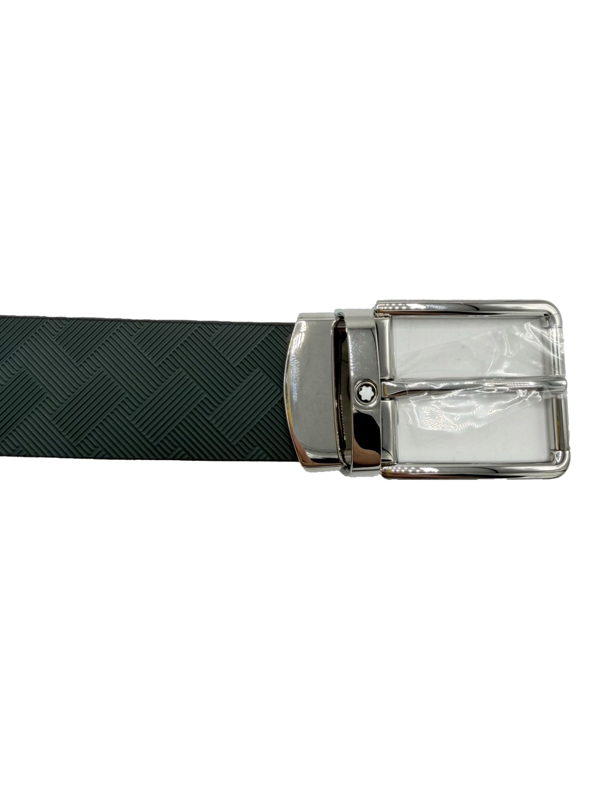 Montblanc Leather Belt - Green (Unused) Montblanc