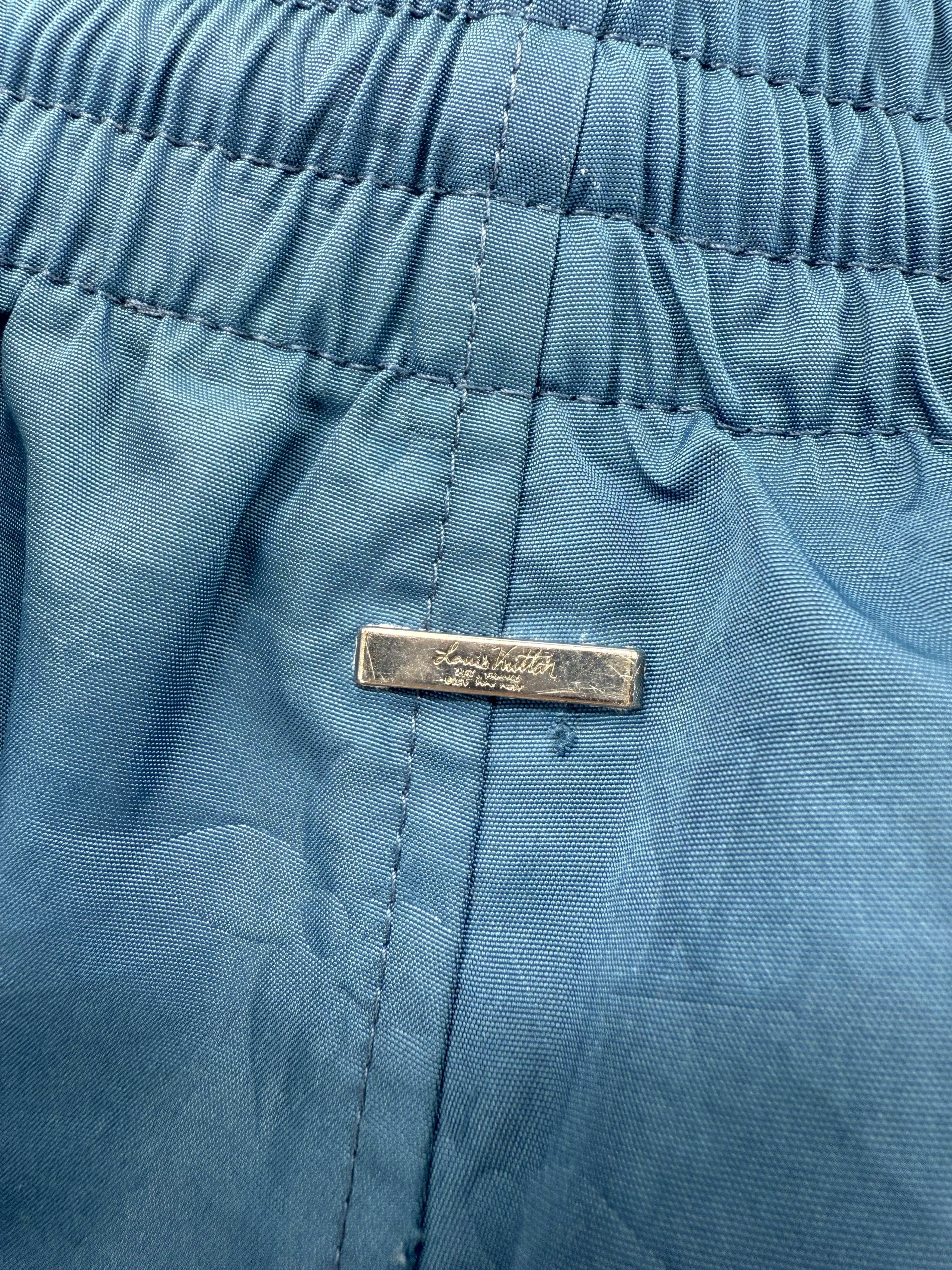 Louis Vuitton Monogram Signature Swim Shorts - Light Blue Louis Vuitton