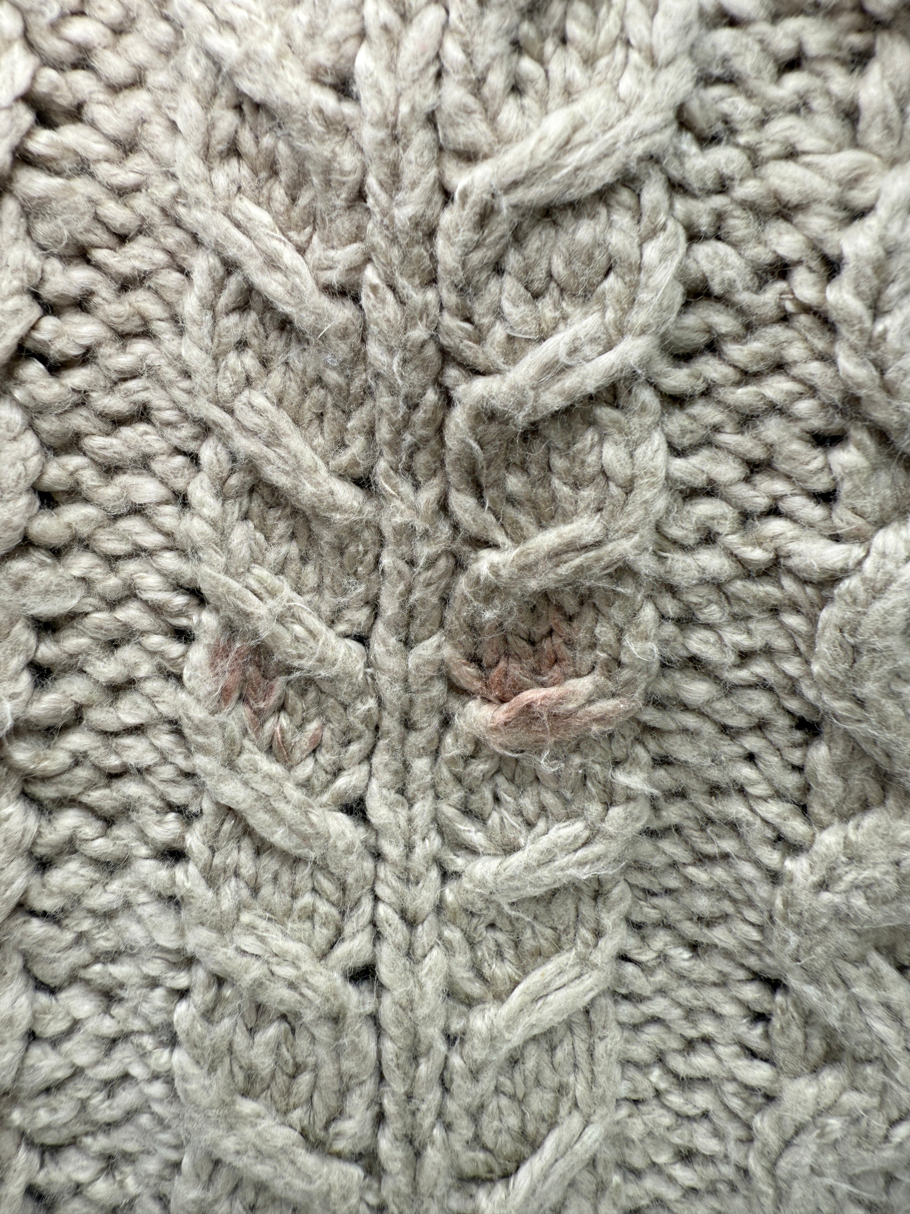Essentials Cable Knit Jumper - Beige Essentials