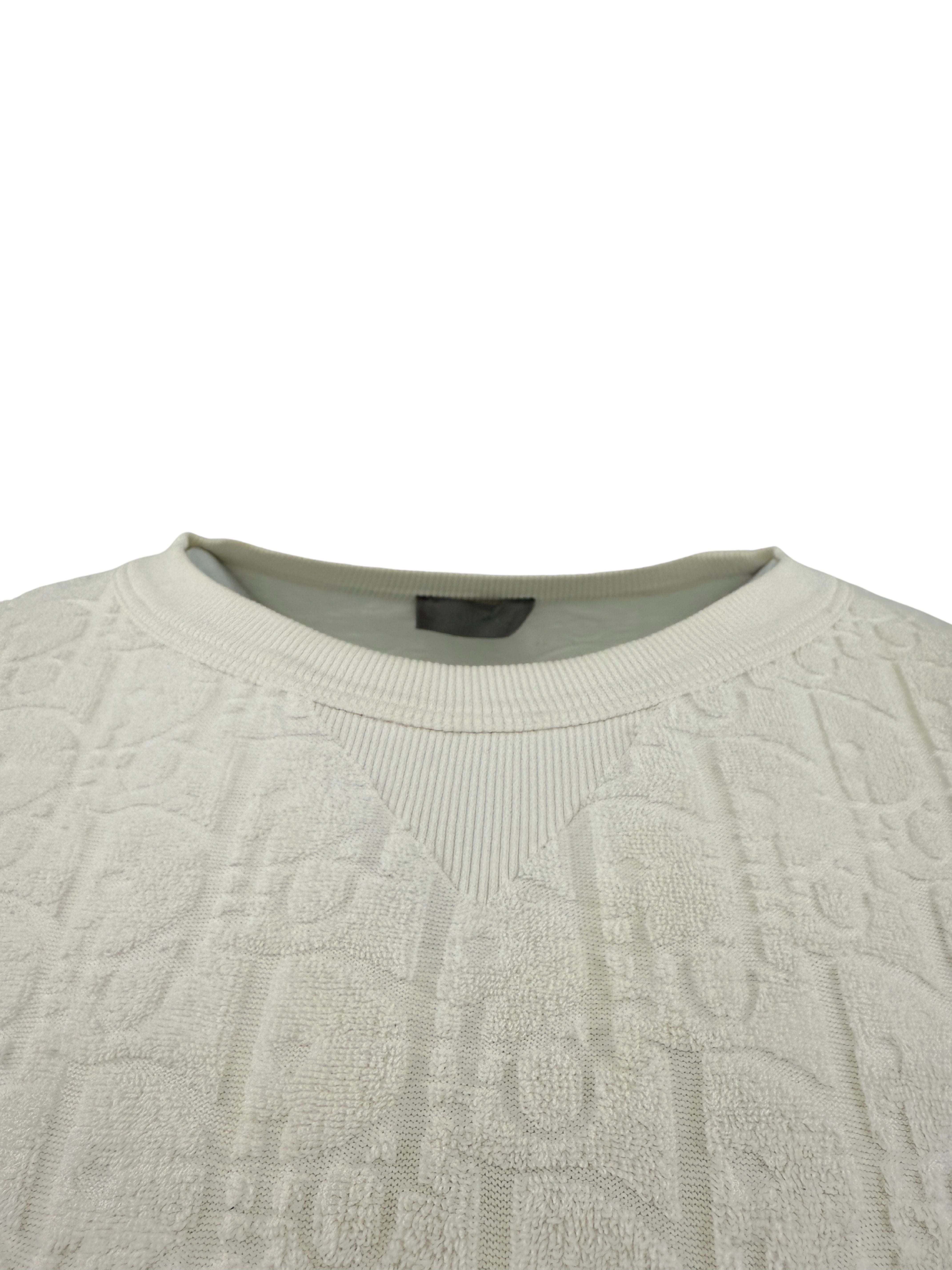 Dior Oblique Towel T-Shirt - White