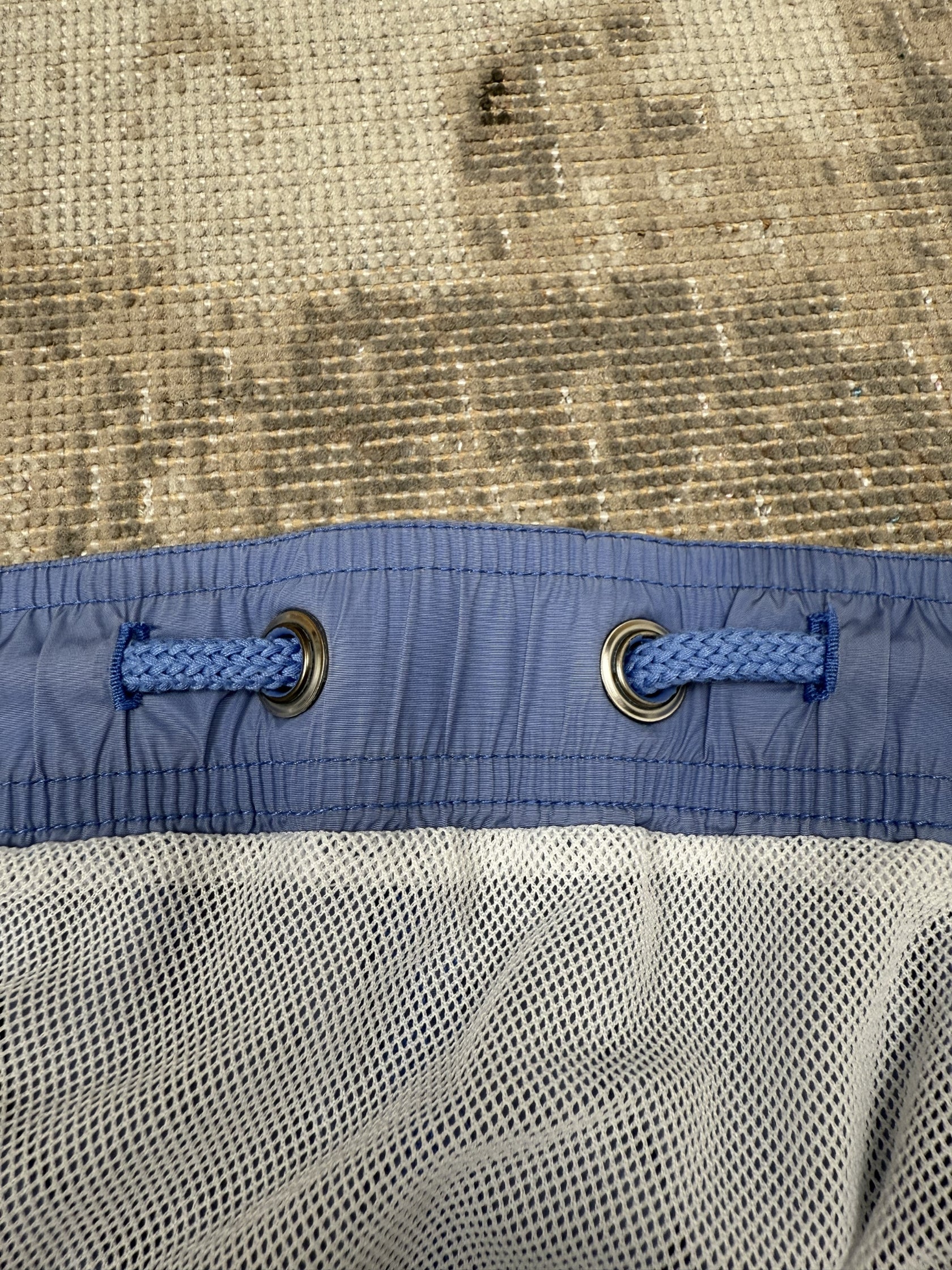Moncler Badge Swim Shorts - Baby Blue Moncler