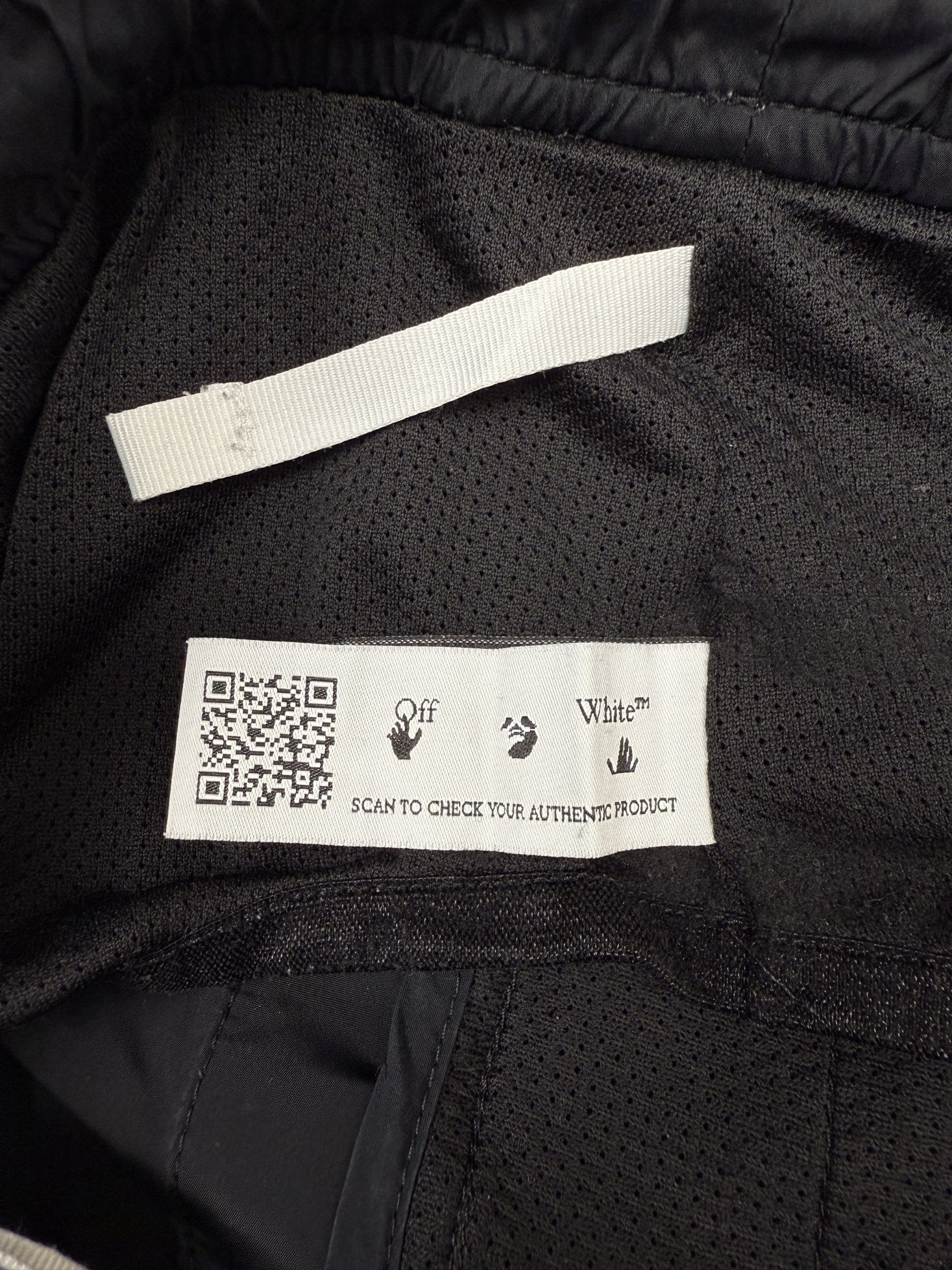 Off-White Tape Swim Shorts - Black Off-White